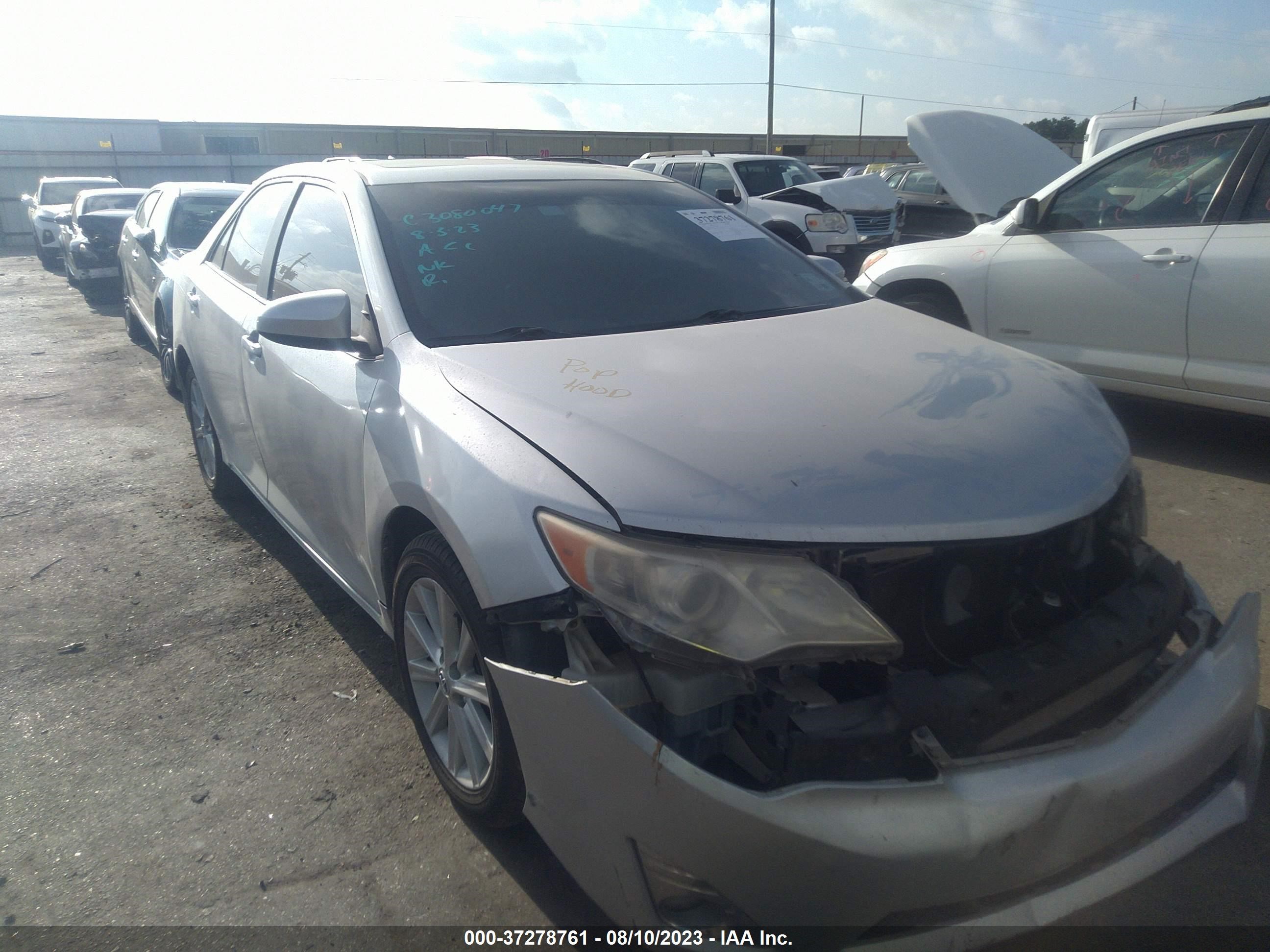 TOYOTA CAMRY 2012 4t1bk1fk1cu522517