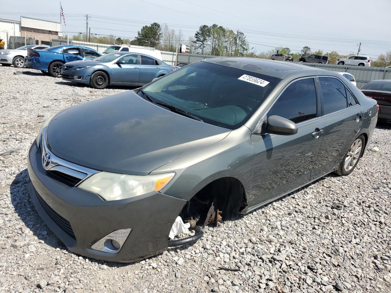 TOYOTA CAMRY 2012 4t1bk1fk5cu504103