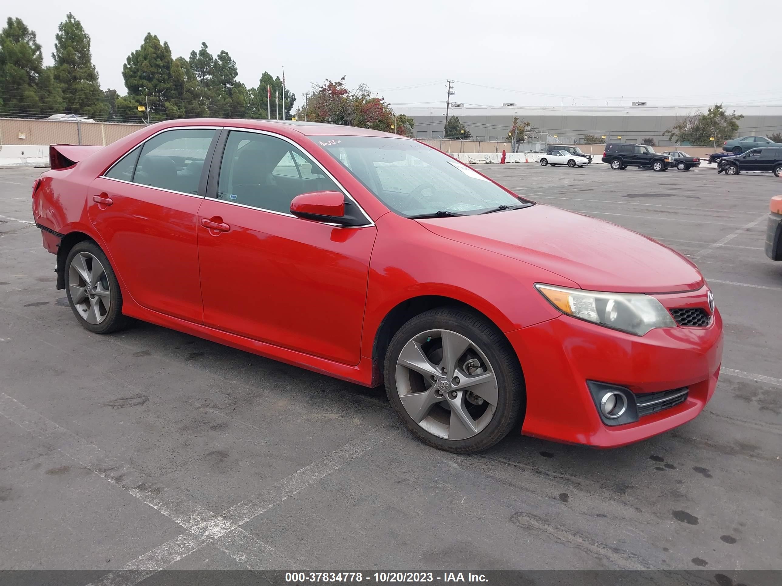 TOYOTA CAMRY 2012 4t1bk1fk6cu502635