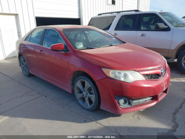 TOYOTA CAMRY 2012 4t1bk1fk8cu501308