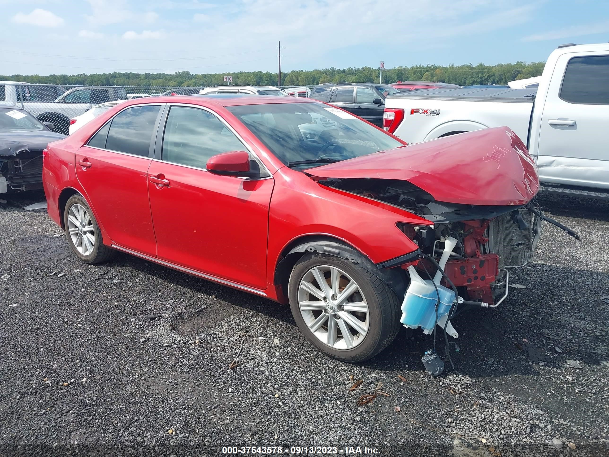 TOYOTA CAMRY 2012 4t1bk1fk9cu506825