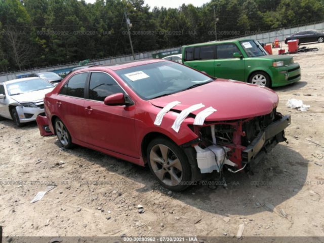 TOYOTA CAMRY 2012 4t1bk1fk9cu513564