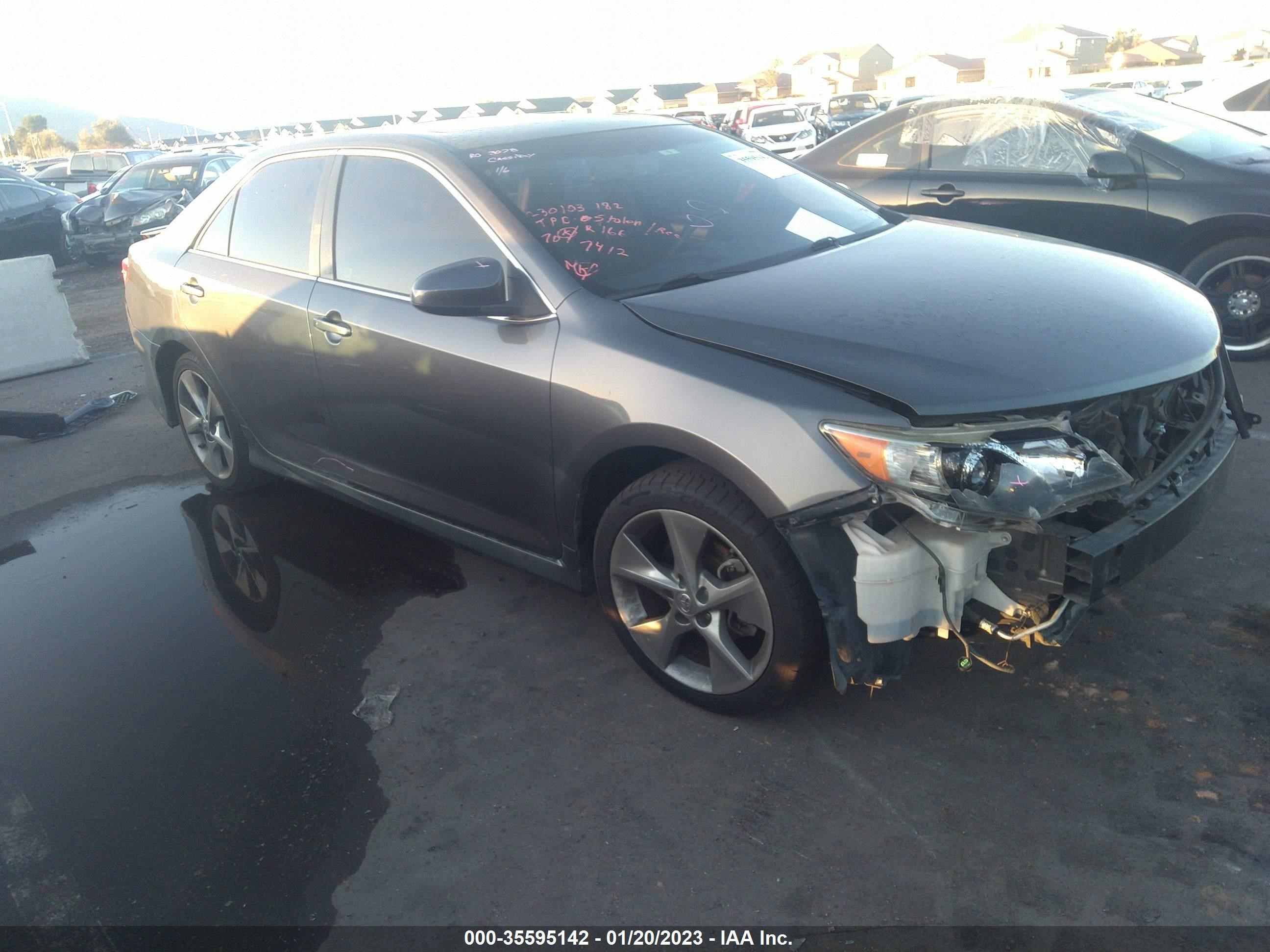 TOYOTA CAMRY 2013 4t1bk1fkxdu527412