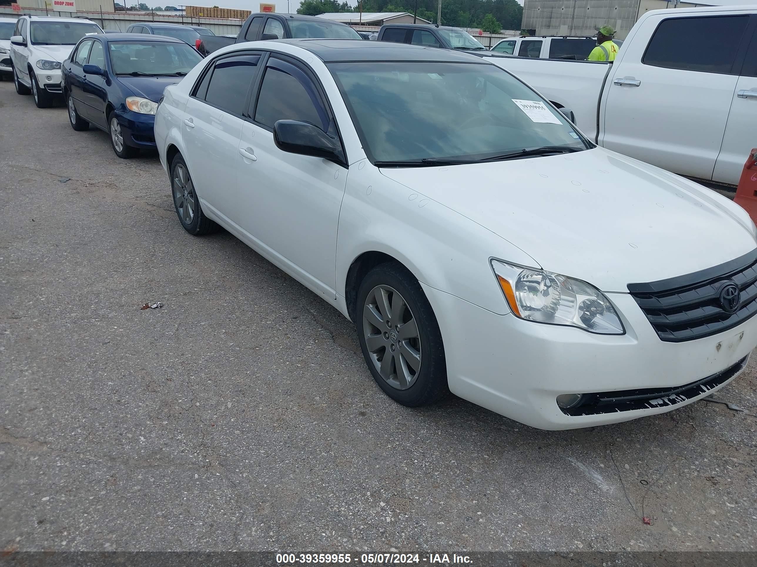 TOYOTA AVALON 2007 4t1bk36b07u206141