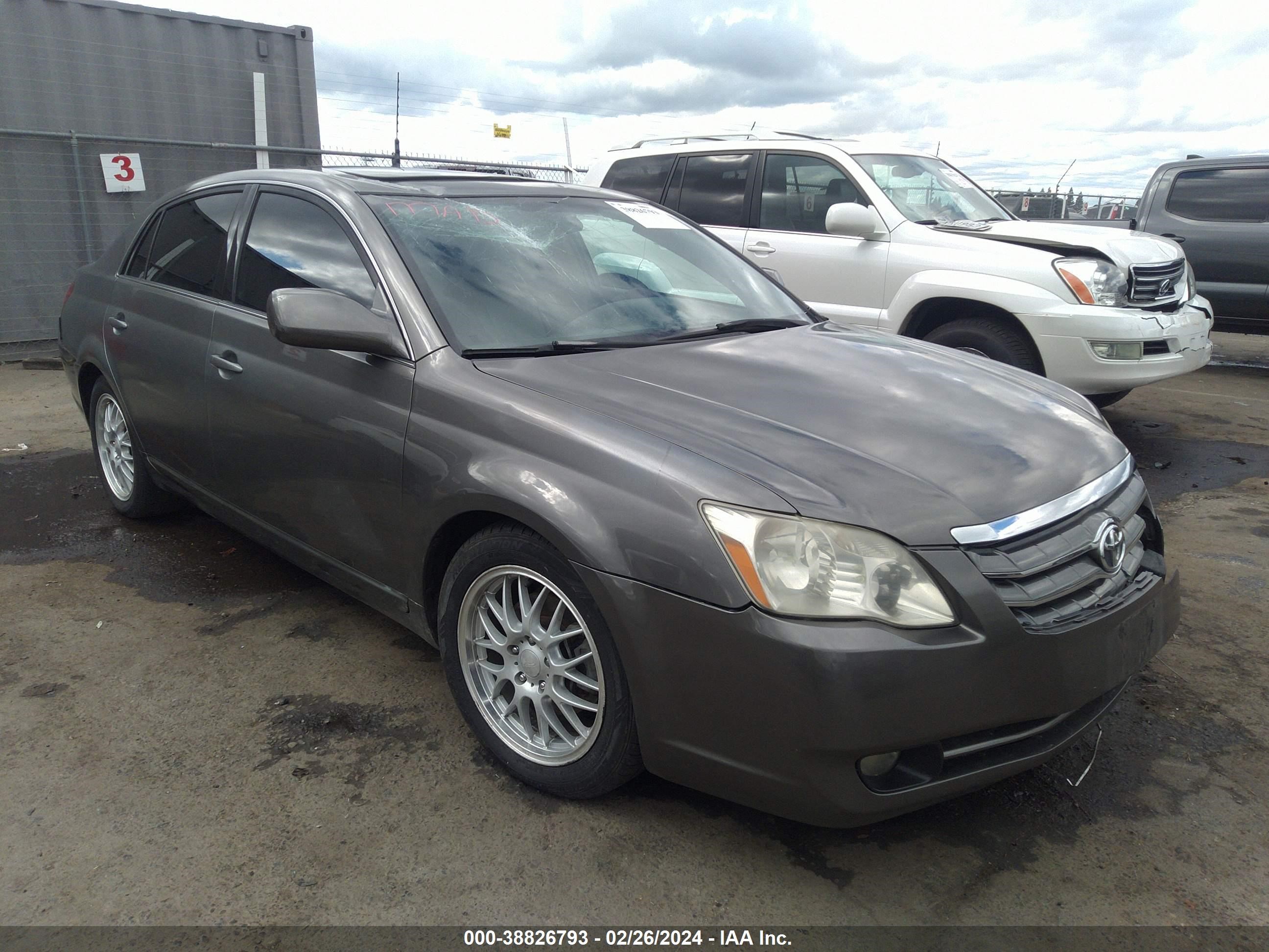 TOYOTA AVALON 2007 4t1bk36b07u221514