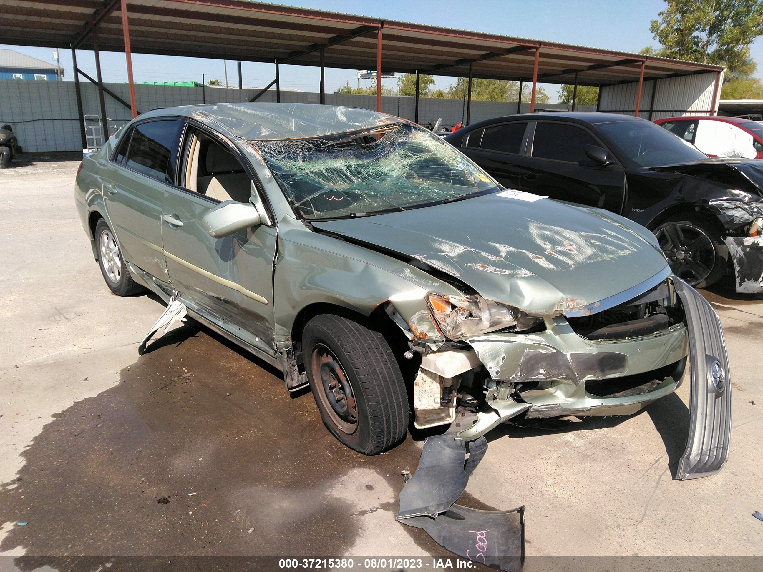 TOYOTA AVALON 2008 4t1bk36b08u255129