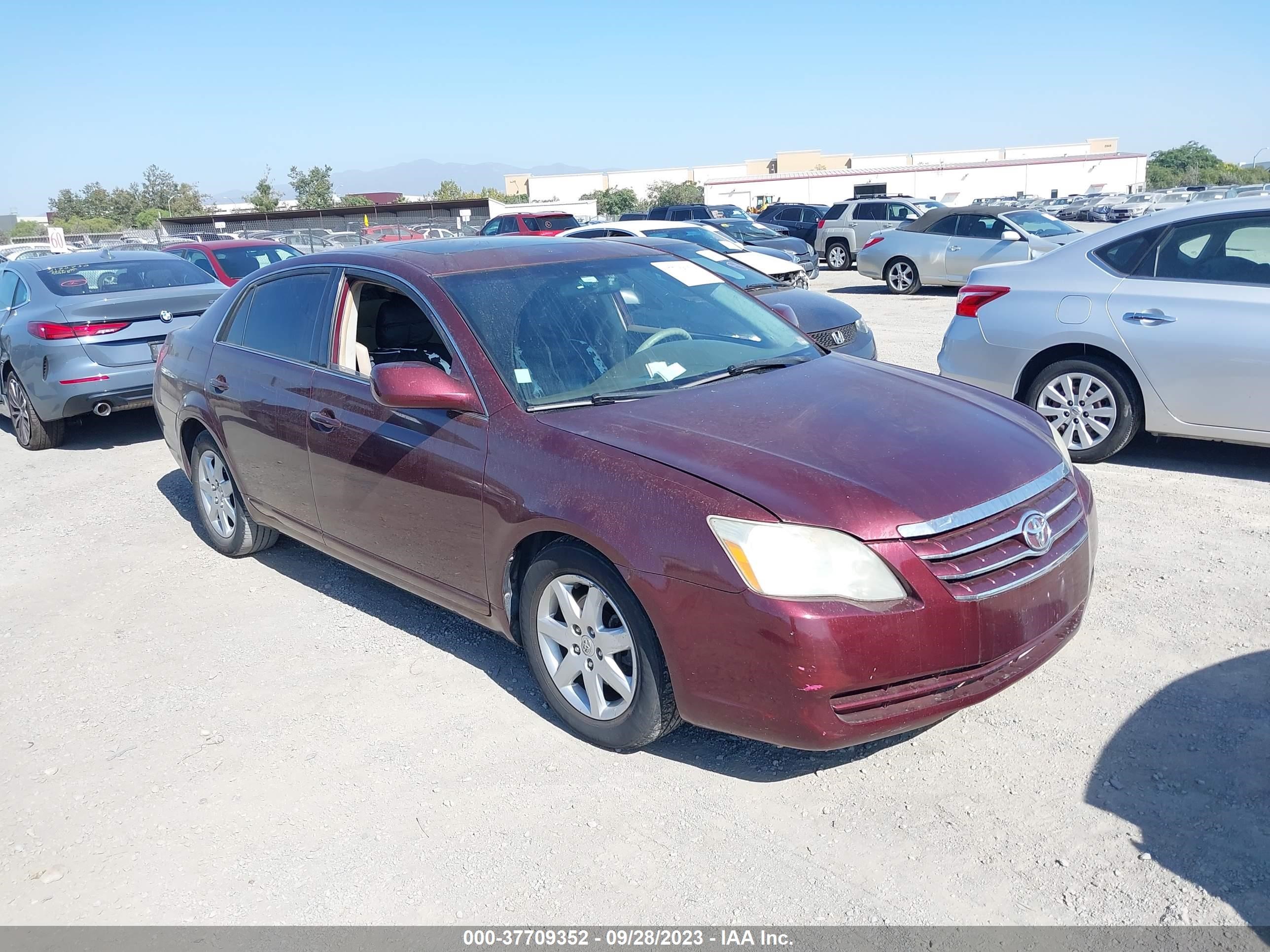 TOYOTA AVALON 2006 4t1bk36b16u065899