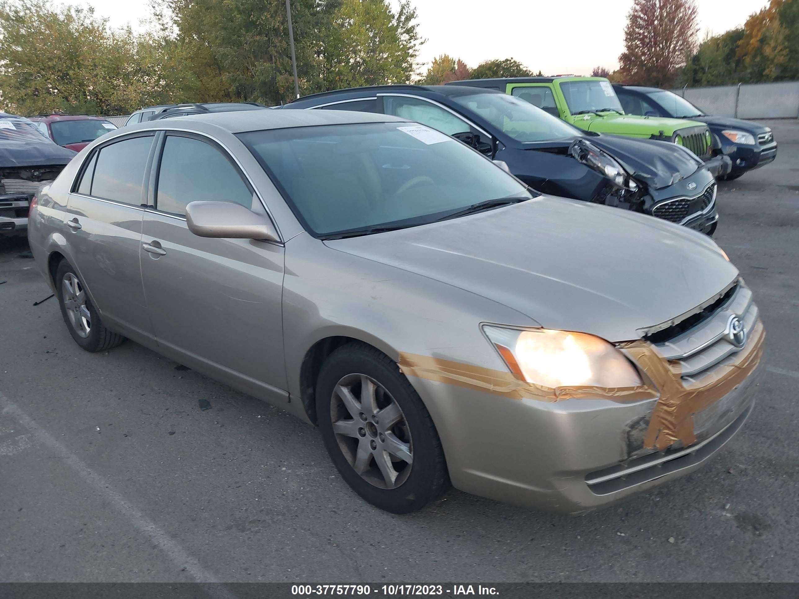 TOYOTA AVALON 2007 4t1bk36b17u212627