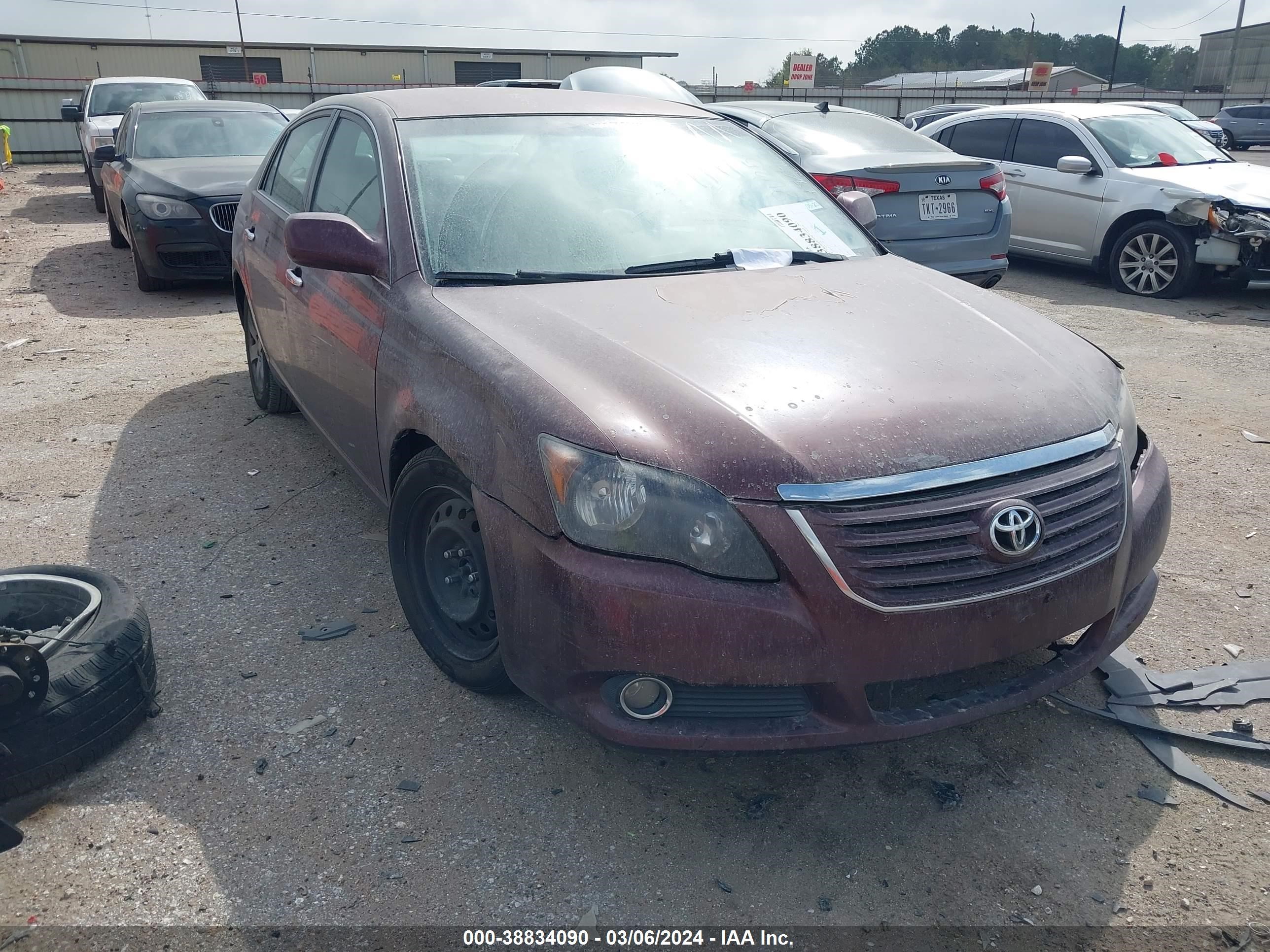 TOYOTA AVALON 2008 4t1bk36b18u257424