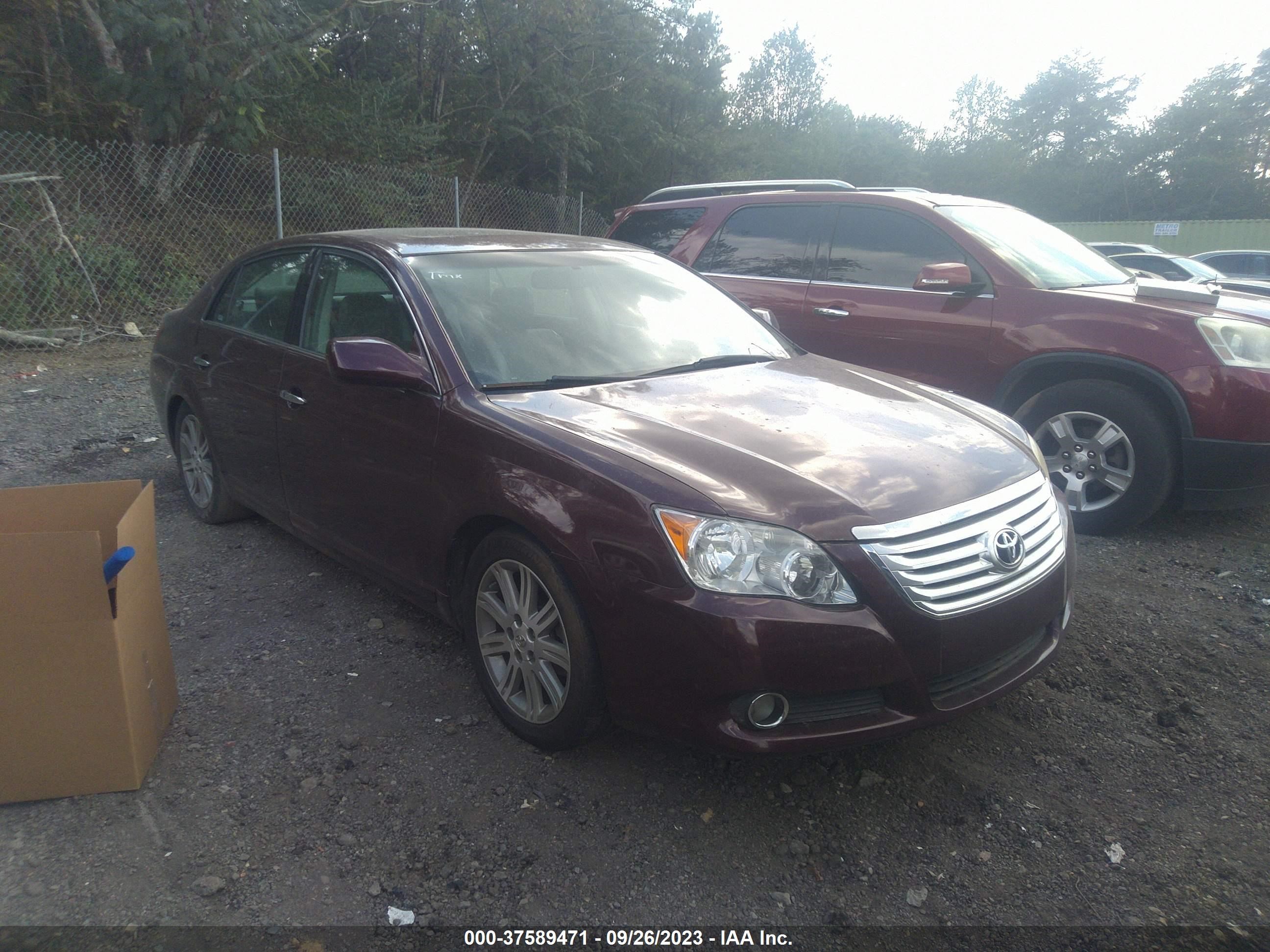 TOYOTA AVALON 2009 4t1bk36b19u340112