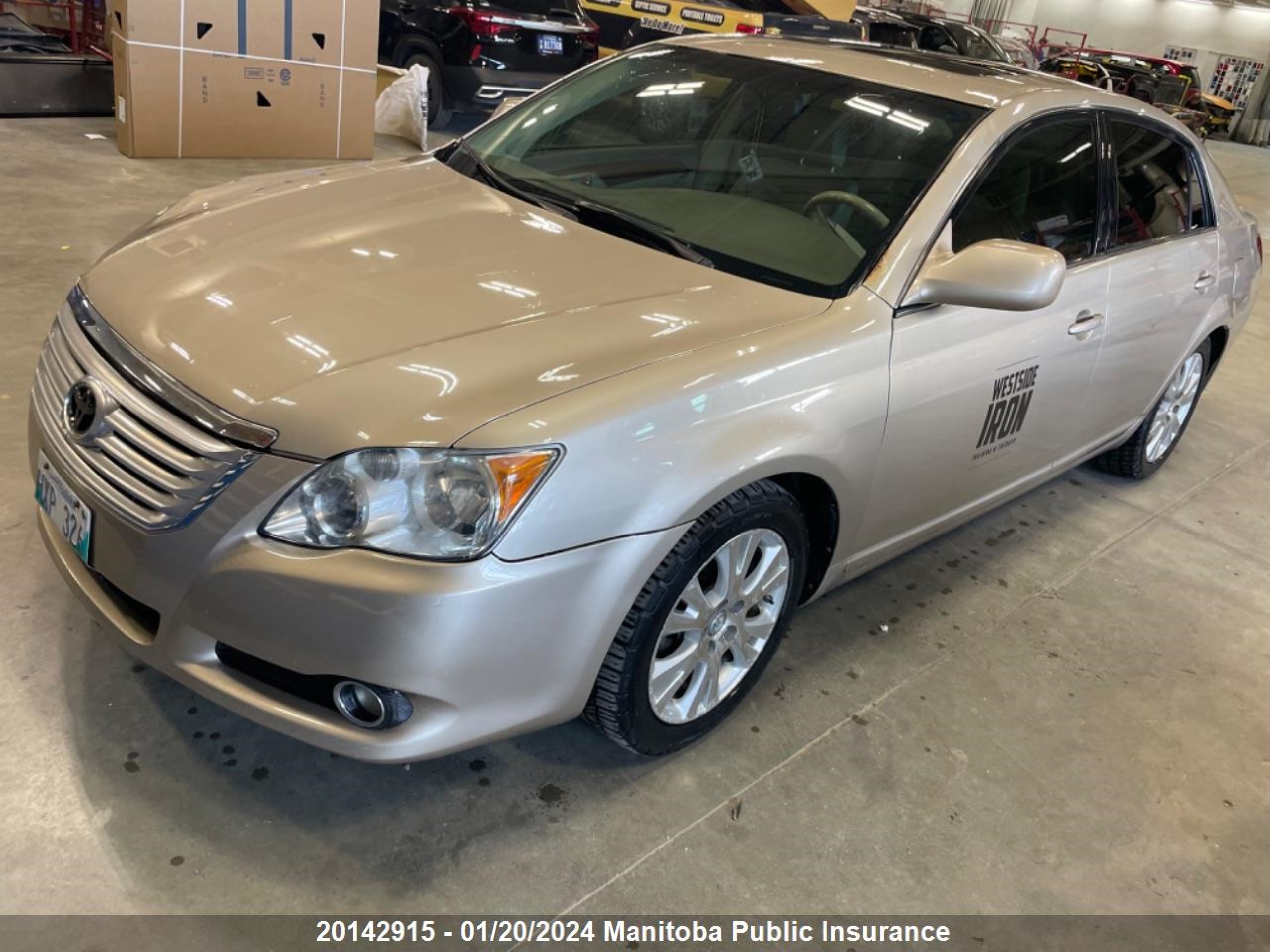 TOYOTA AVALON 2008 4t1bk36b28u275950