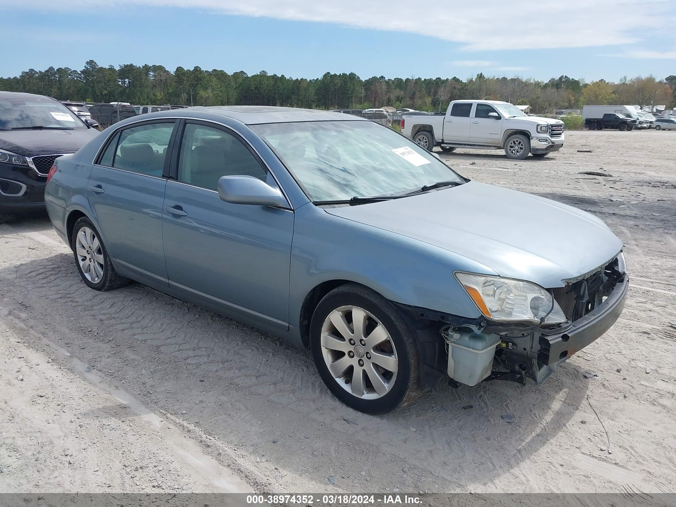 TOYOTA AVALON 2007 4t1bk36b37u209695