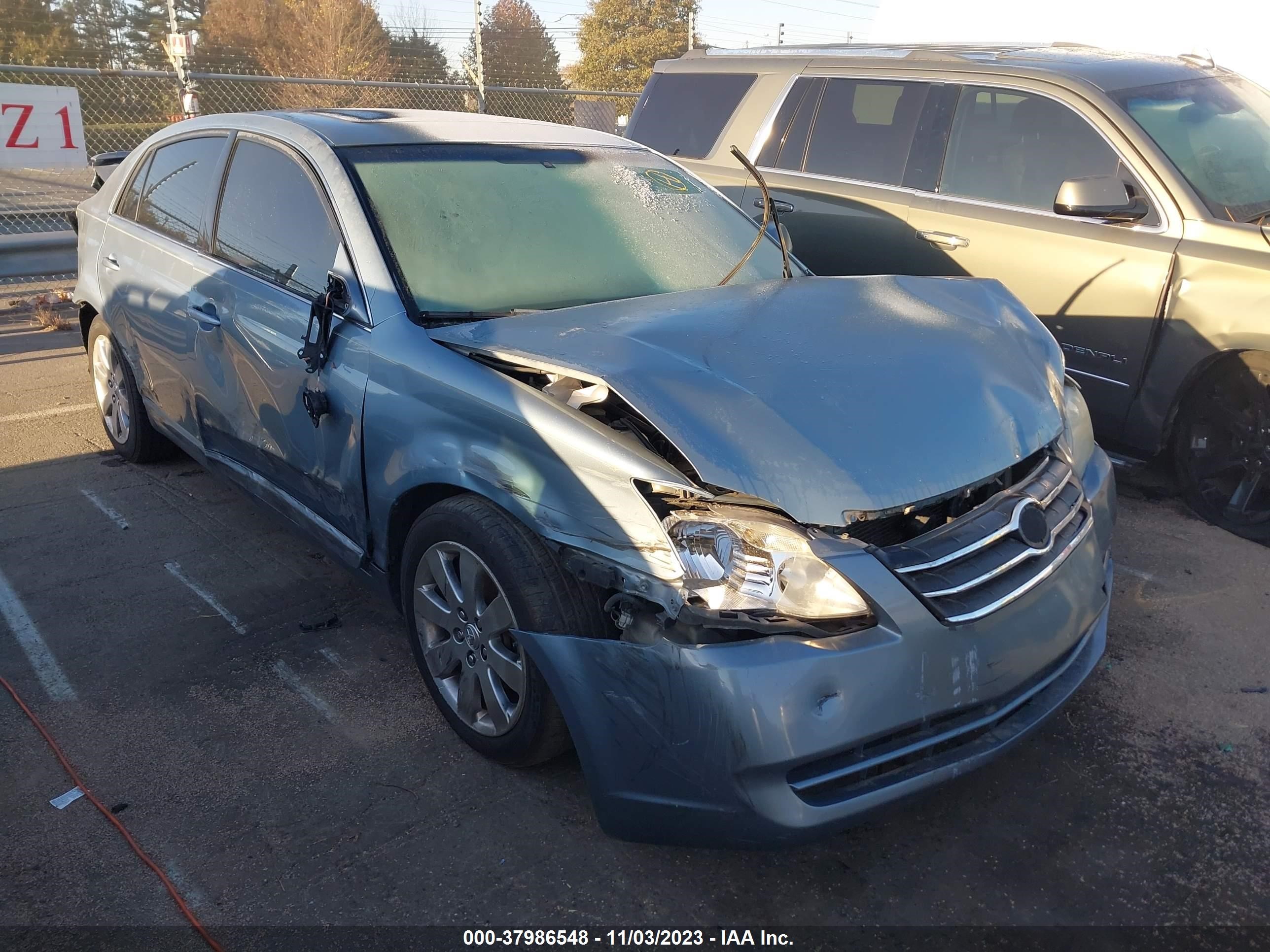 TOYOTA AVALON 2007 4t1bk36b37u233933