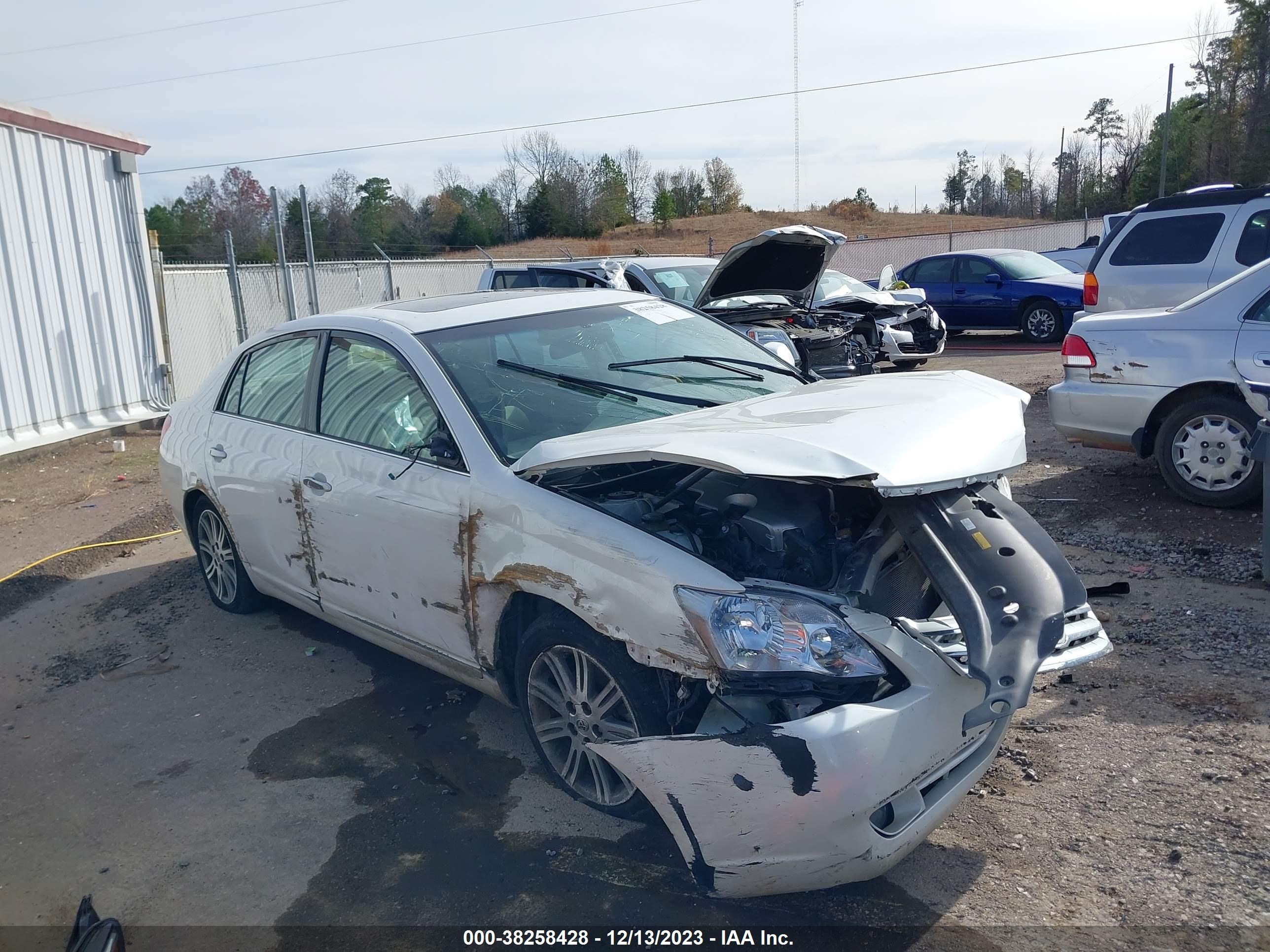 TOYOTA AVALON 2007 4t1bk36b47u213030