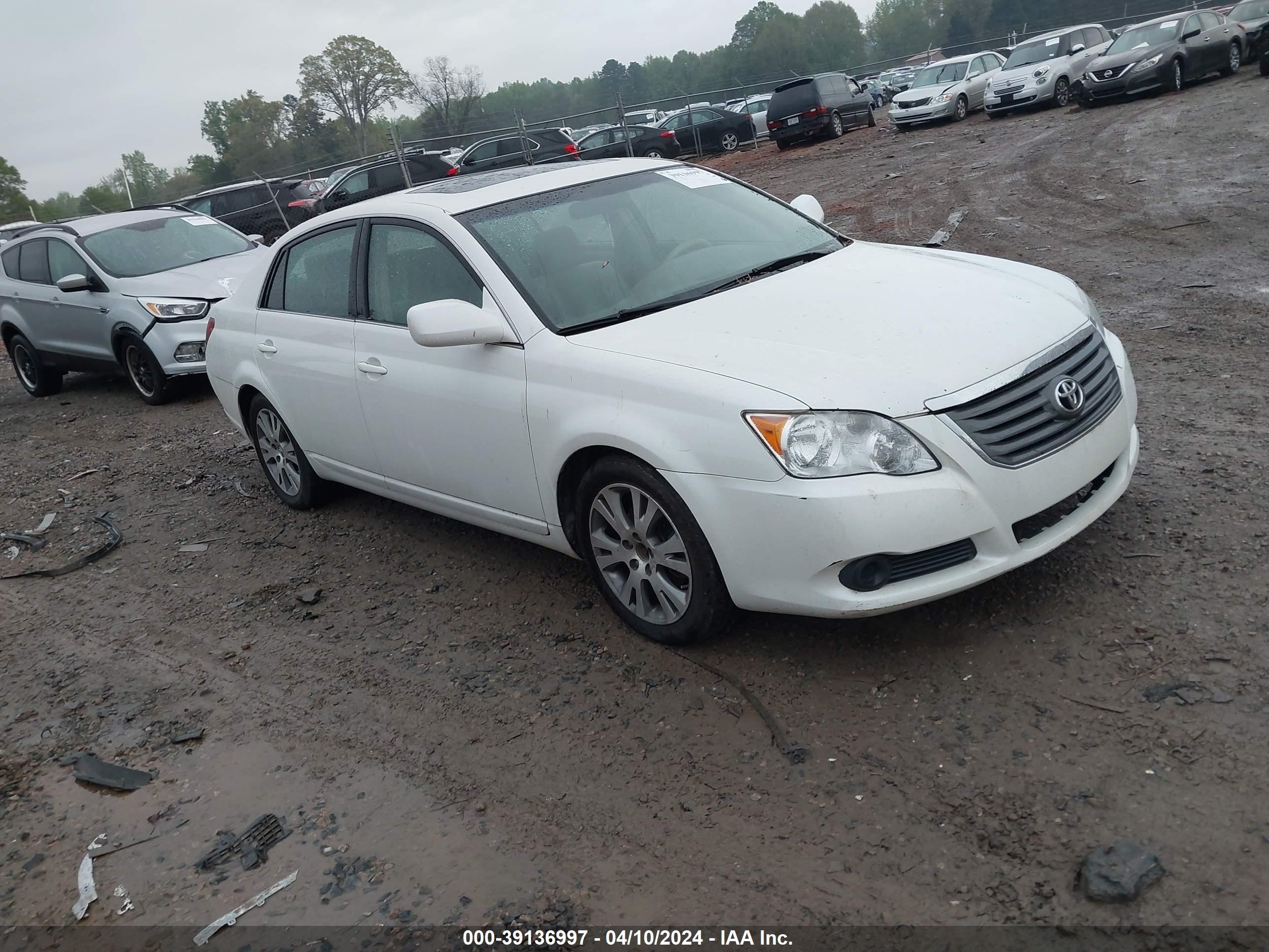 TOYOTA AVALON 2008 4t1bk36b48u257241