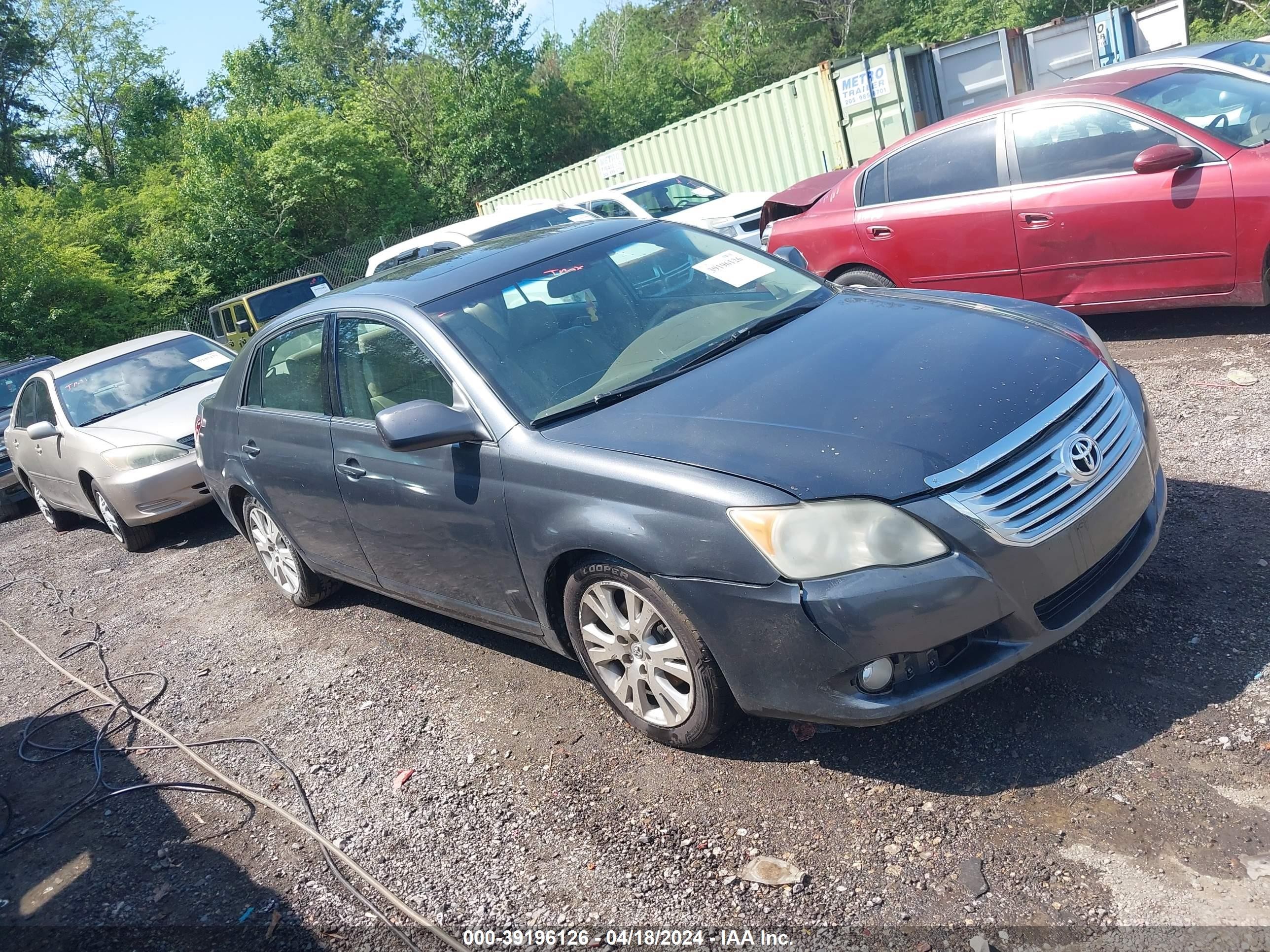 TOYOTA AVALON 2008 4t1bk36b48u281846