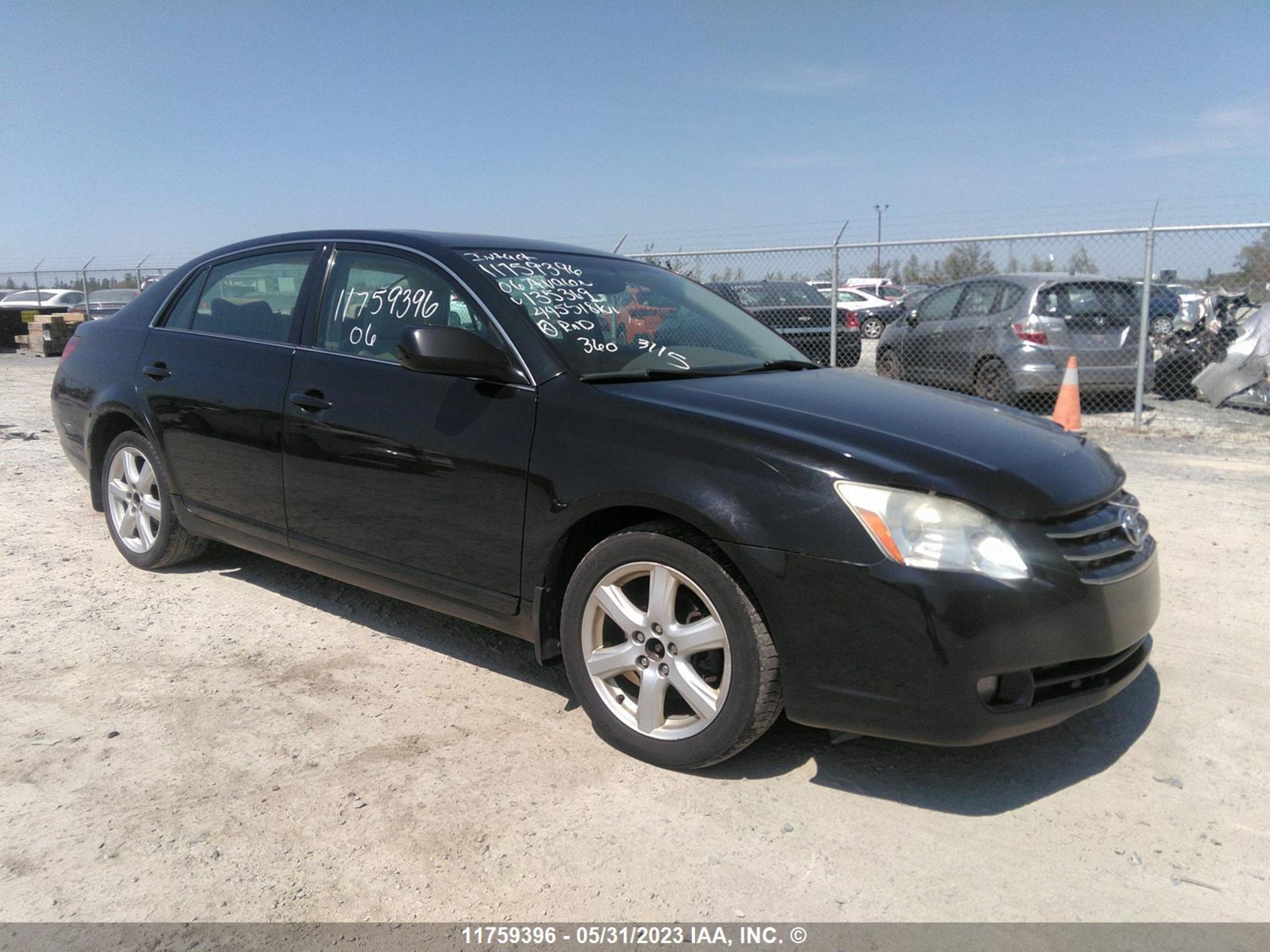 TOYOTA AVALON 2006 4t1bk36b56u135369