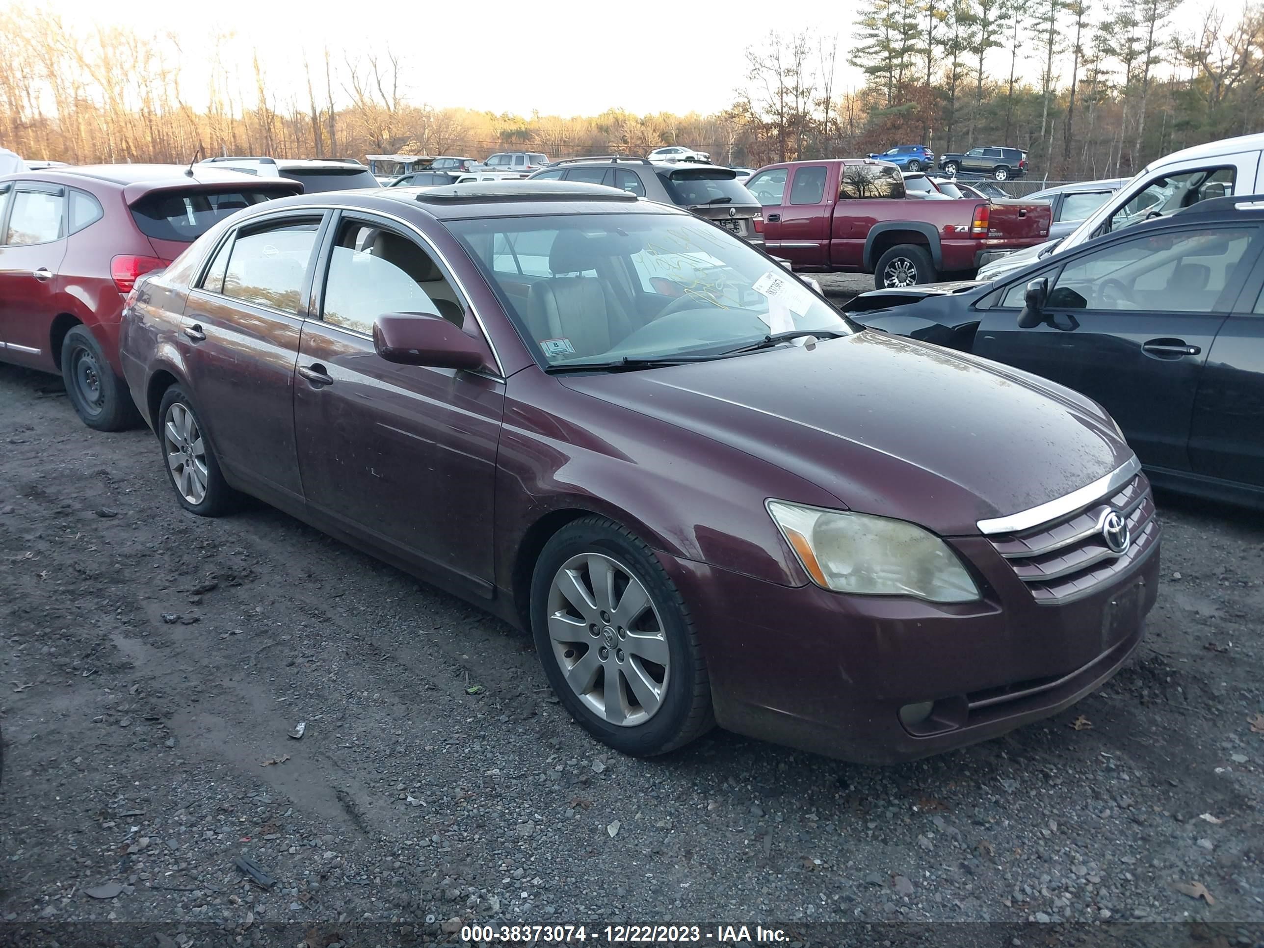 TOYOTA AVALON 2006 4t1bk36b56u150552