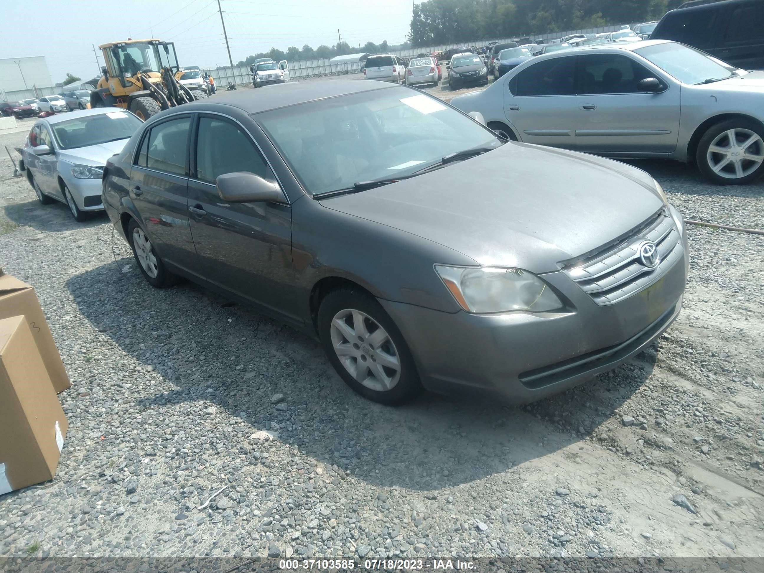 TOYOTA AVALON 2007 4t1bk36b57u205714