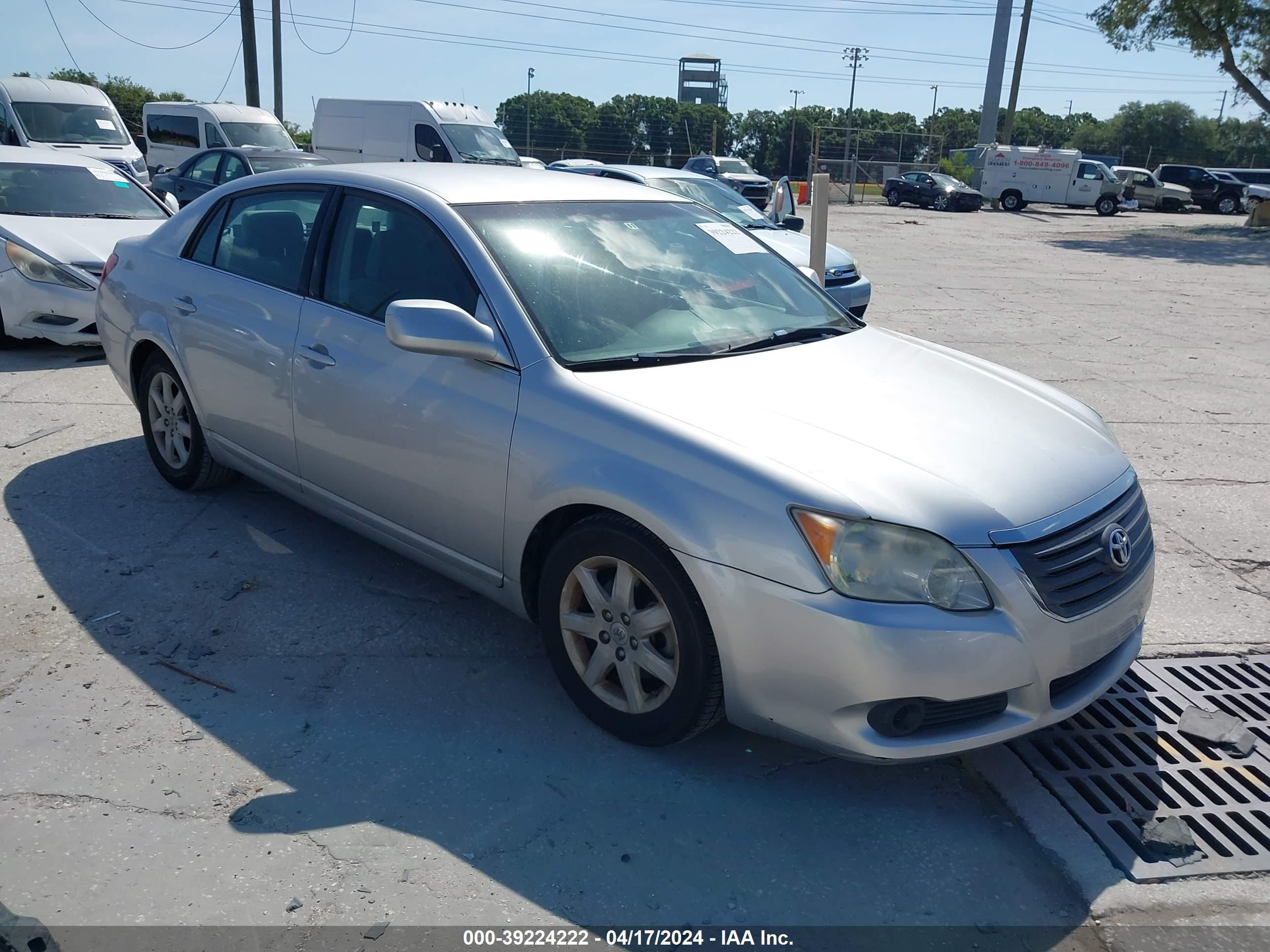 TOYOTA AVALON 2008 4t1bk36b58u288966