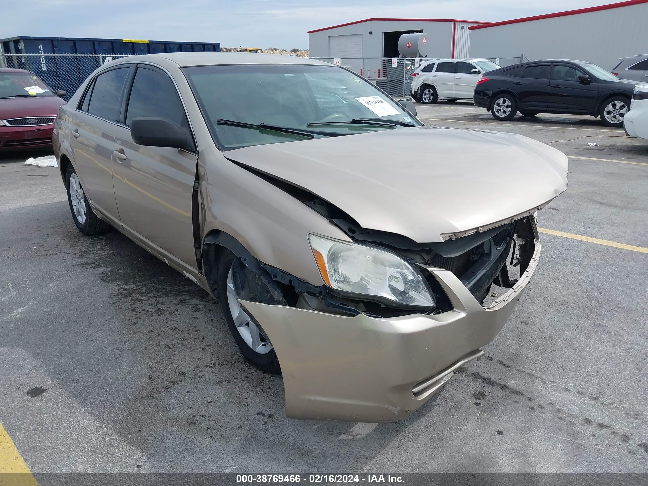 TOYOTA AVALON 2007 4t1bk36b67u182198