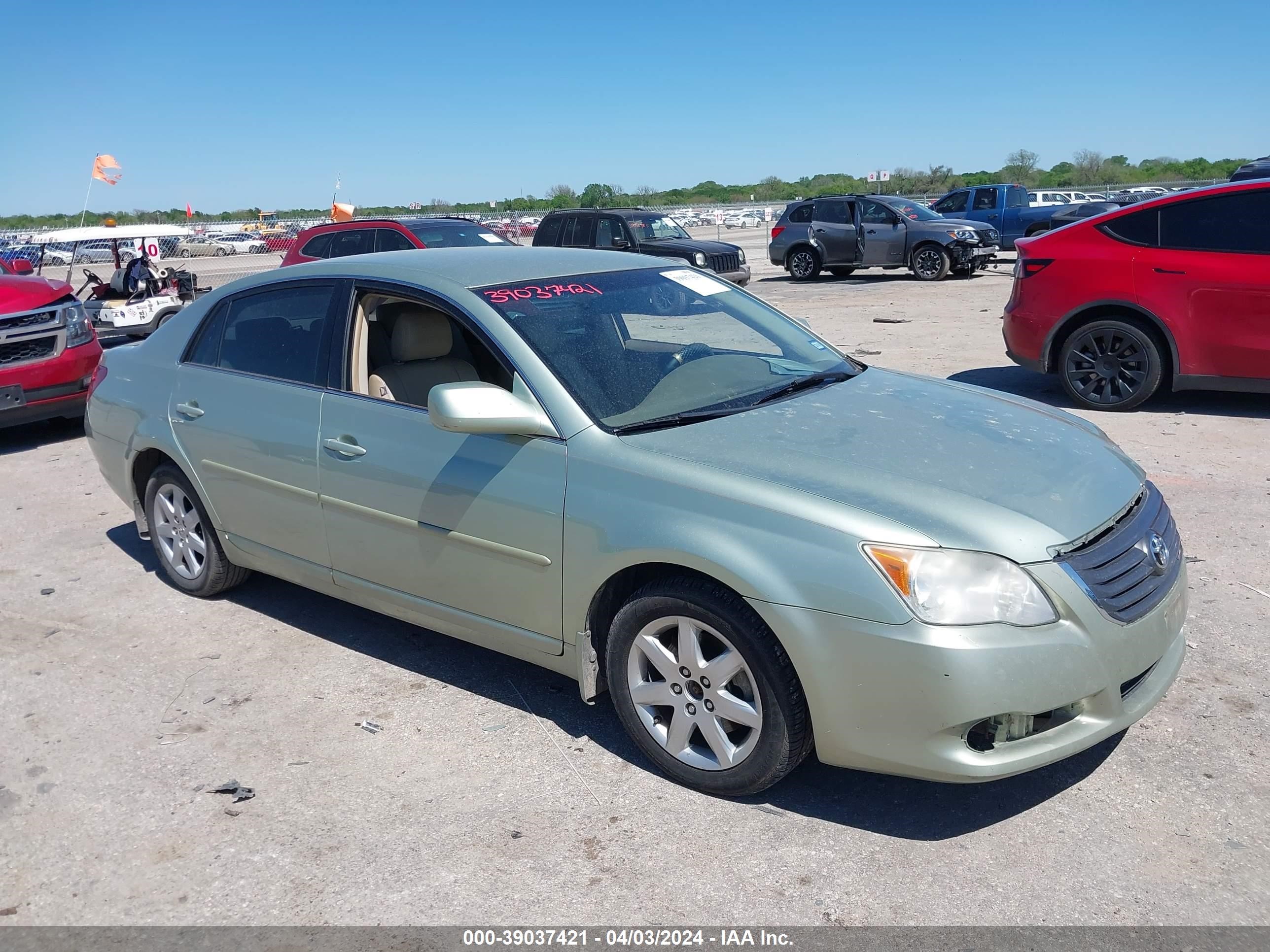 TOYOTA AVALON 2008 4t1bk36b68u256236