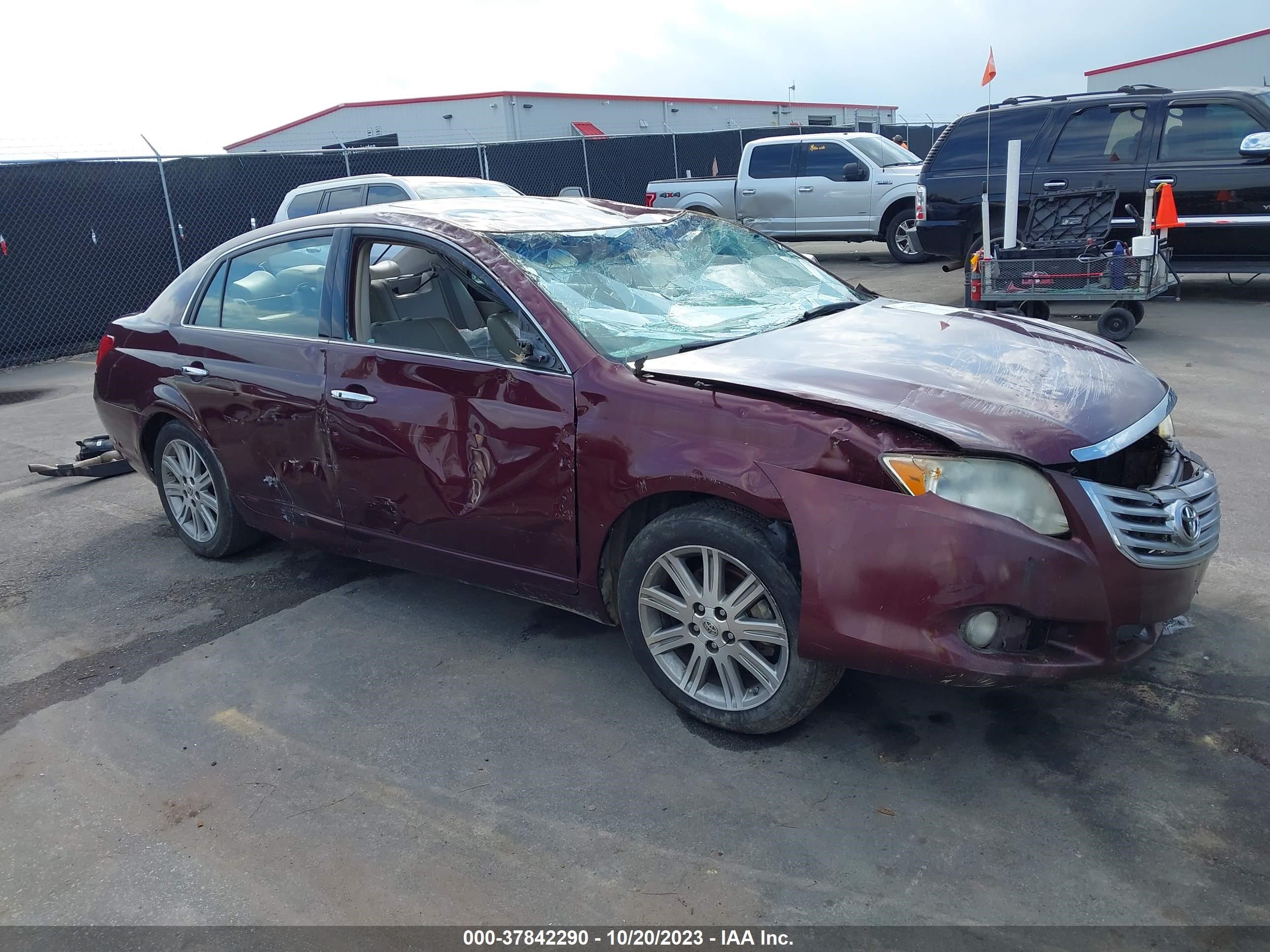 TOYOTA AVALON 2008 4t1bk36b78u318596