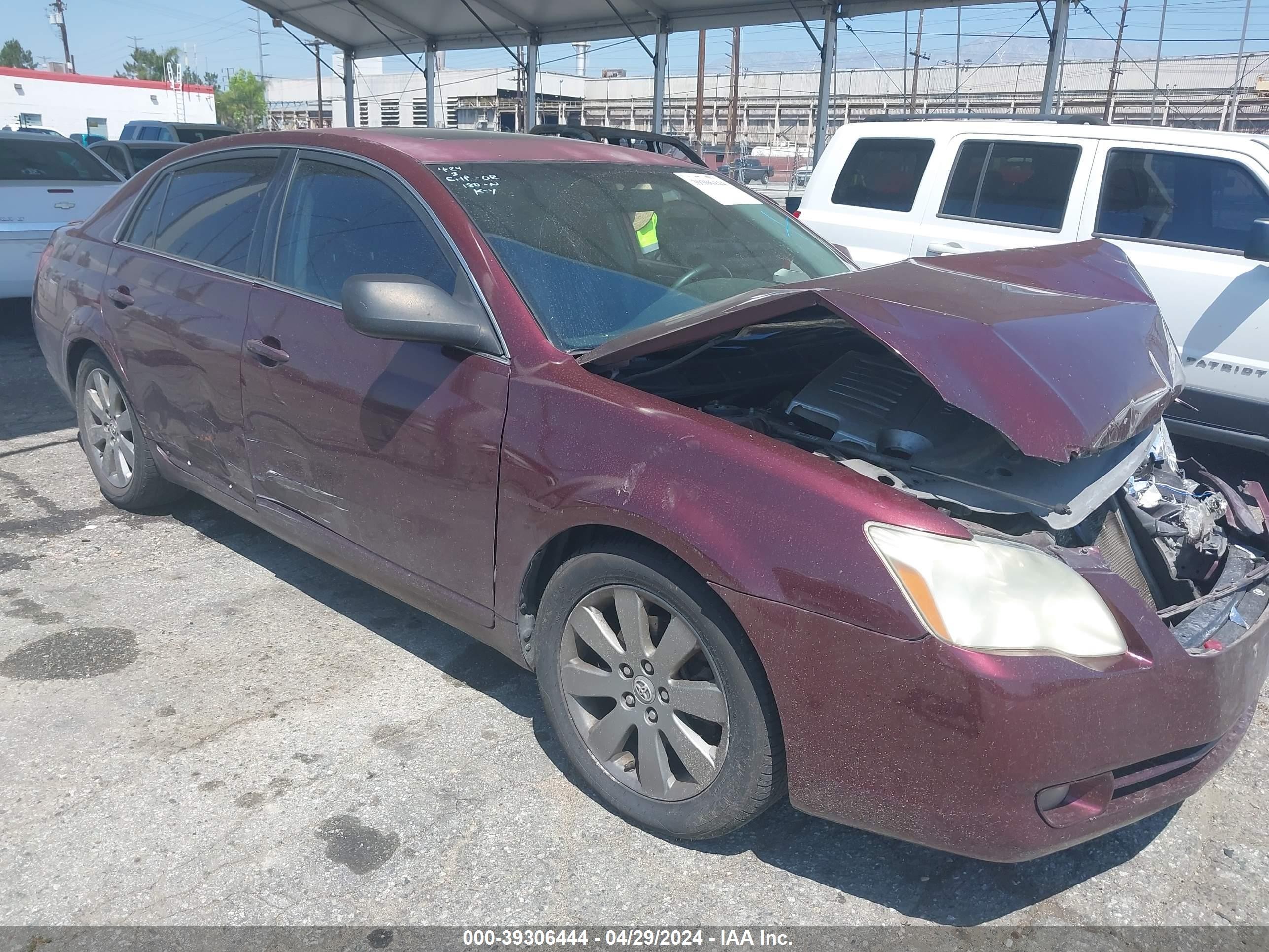 TOYOTA AVALON 2007 4t1bk36b87u171705