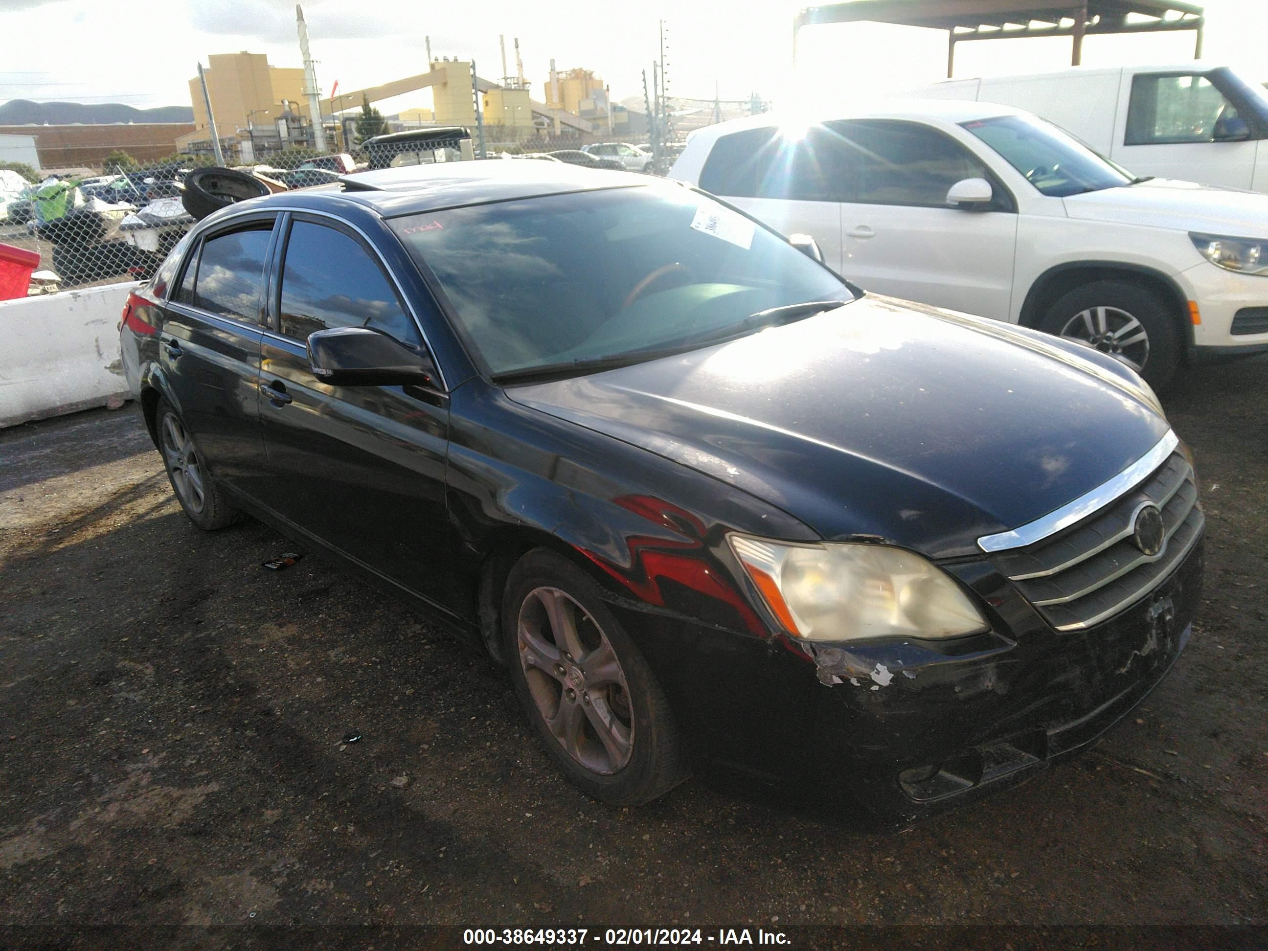 TOYOTA AVALON 2007 4t1bk36b87u192280