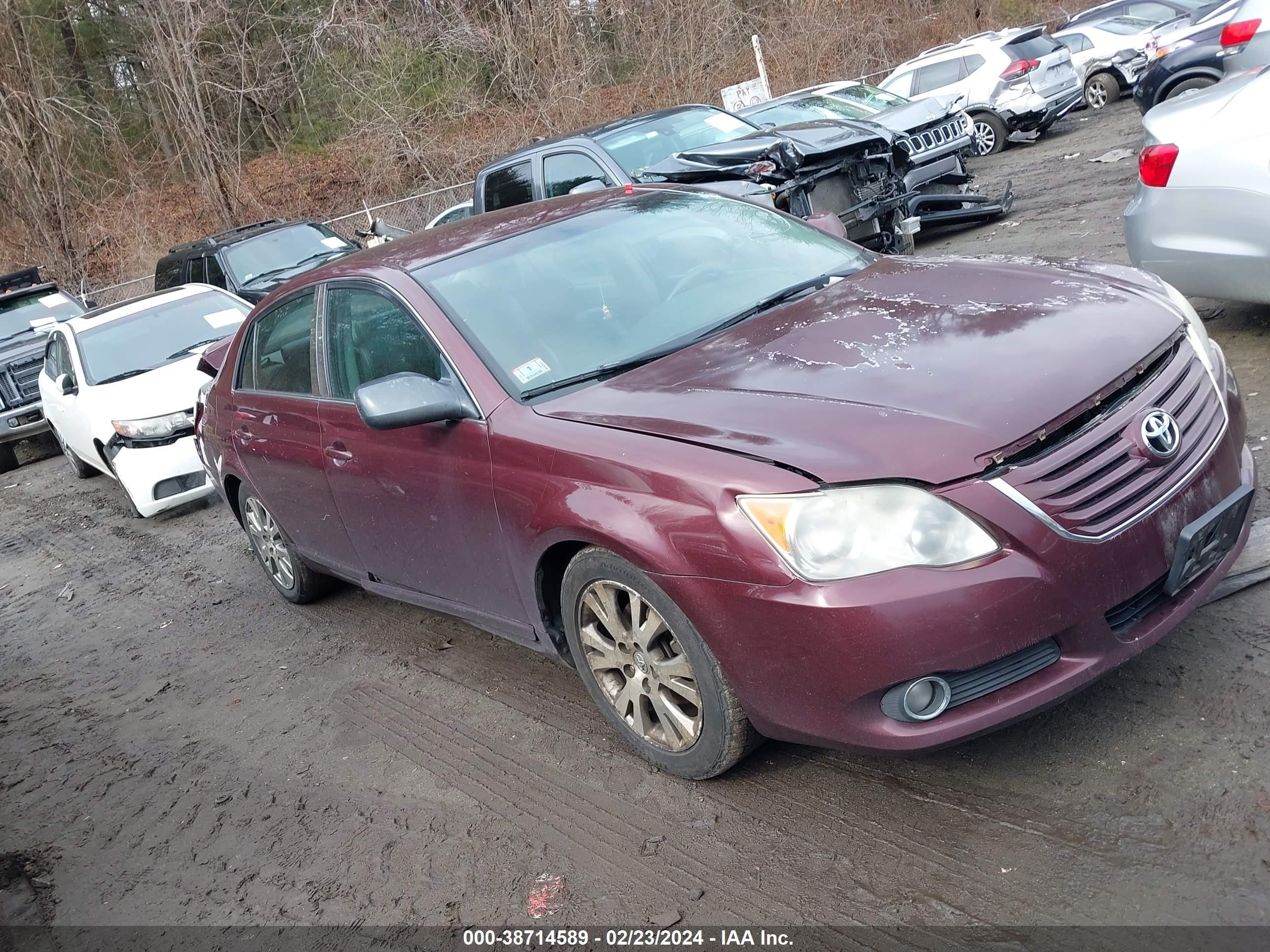 TOYOTA AVALON 2008 4t1bk36b88u273989