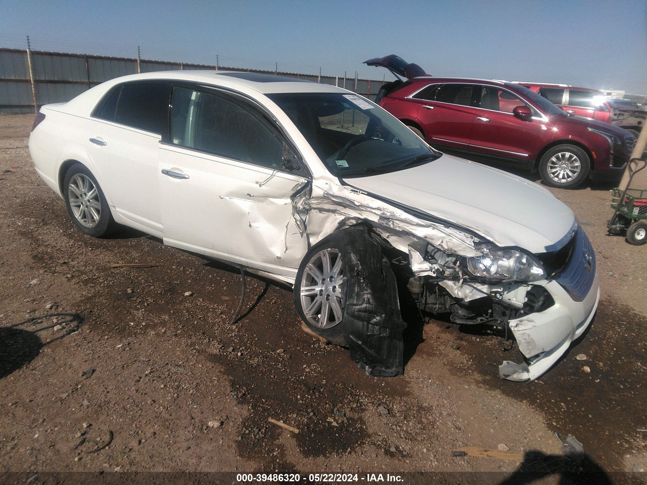 TOYOTA AVALON 2008 4t1bk36b88u291554