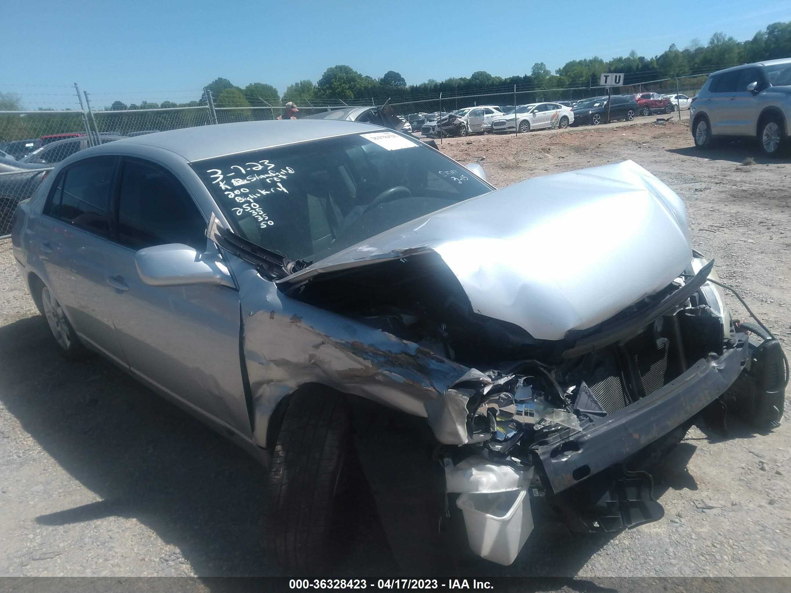 TOYOTA AVALON 2008 4t1bk36b88u307915