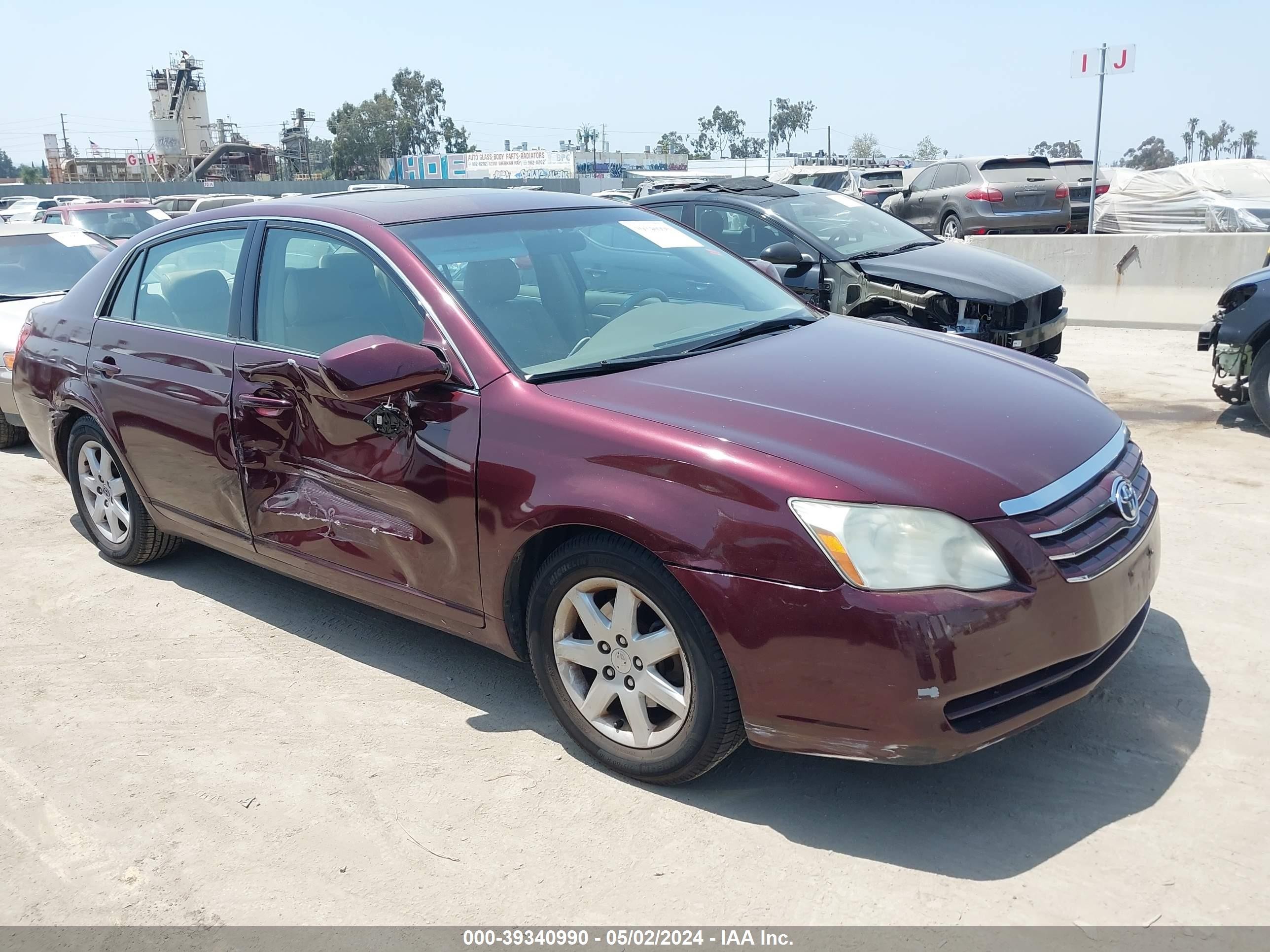 TOYOTA AVALON 2006 4t1bk36b96u115352