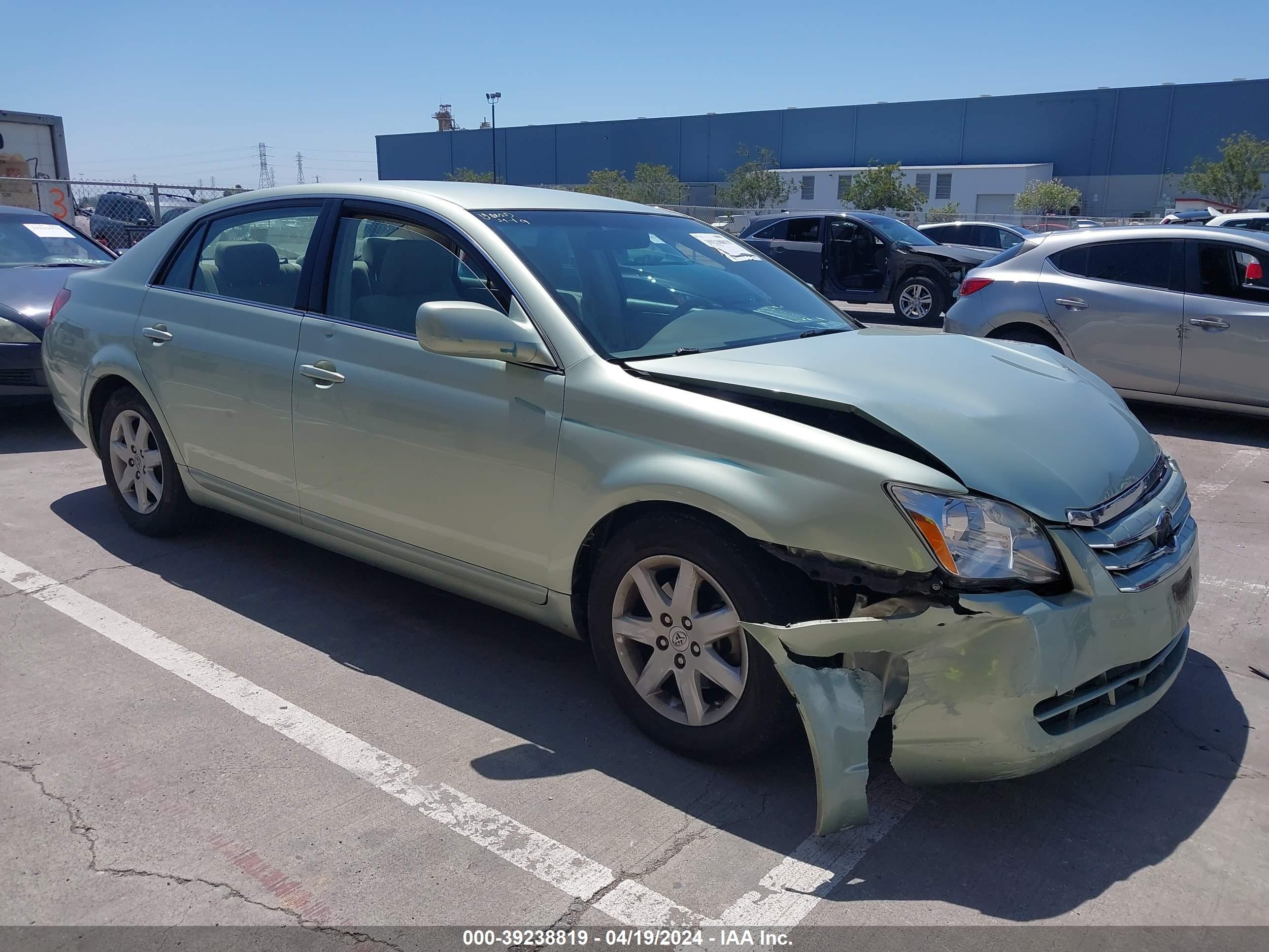 TOYOTA AVALON 2007 4t1bk36b97u179697