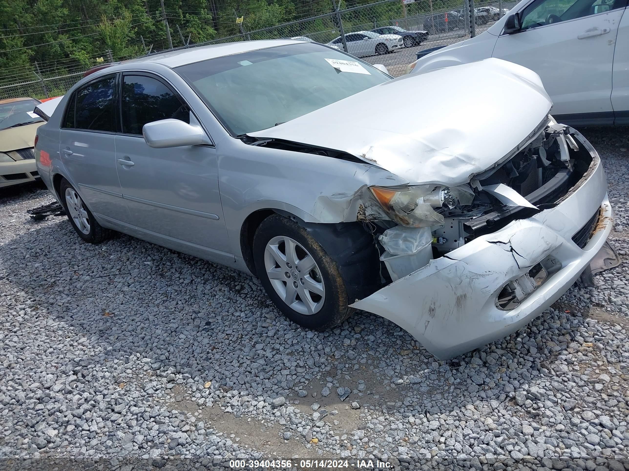 TOYOTA AVALON 2008 4t1bk36b98u301010