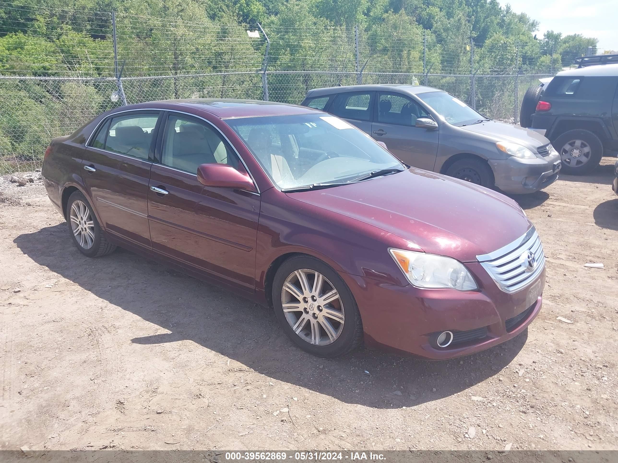 TOYOTA AVALON 2008 4t1bk36b98u317529