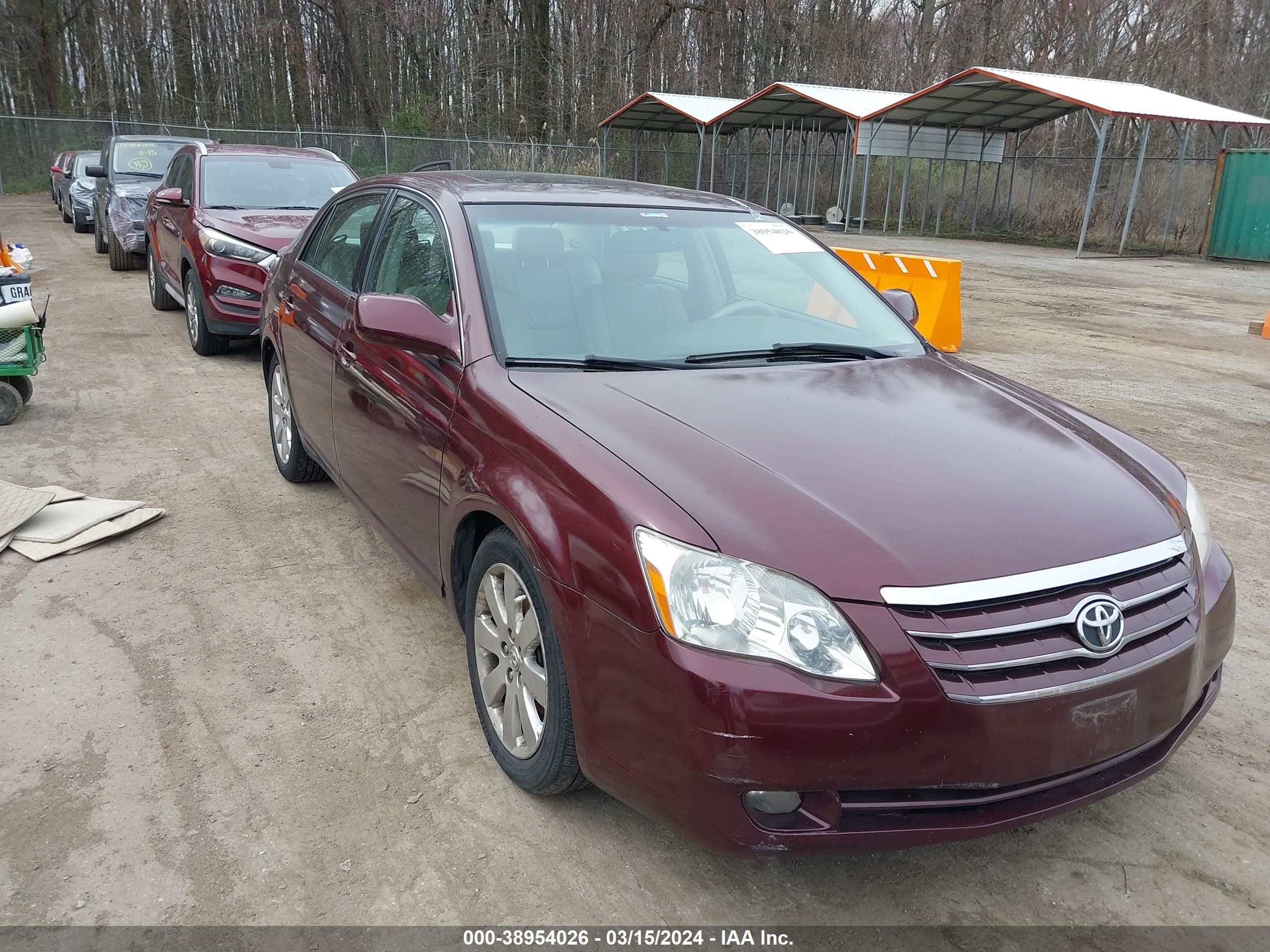 TOYOTA AVALON 2006 4t1bk36bx6u137375