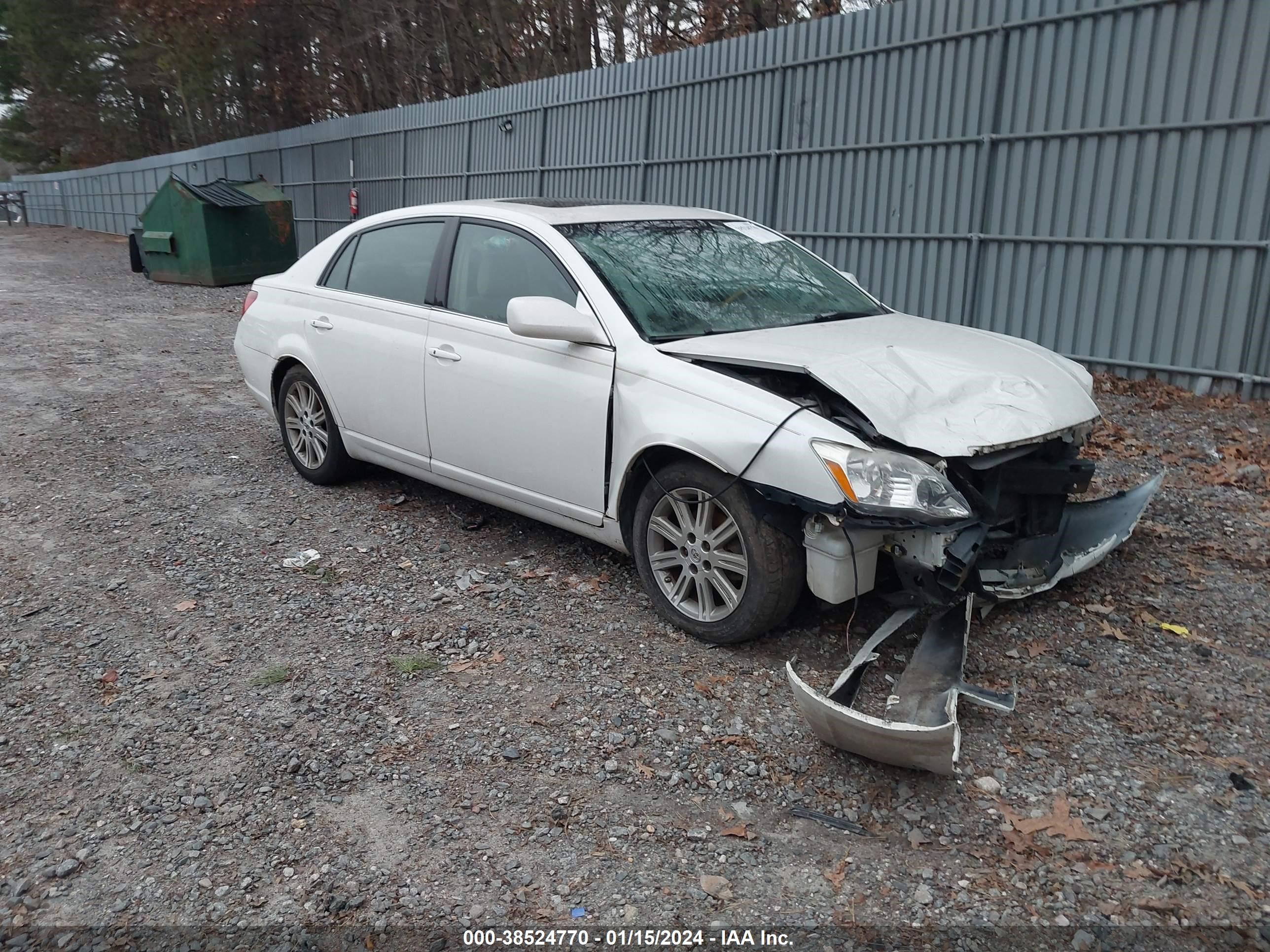 TOYOTA AVALON 2007 4t1bk36bx7u201383