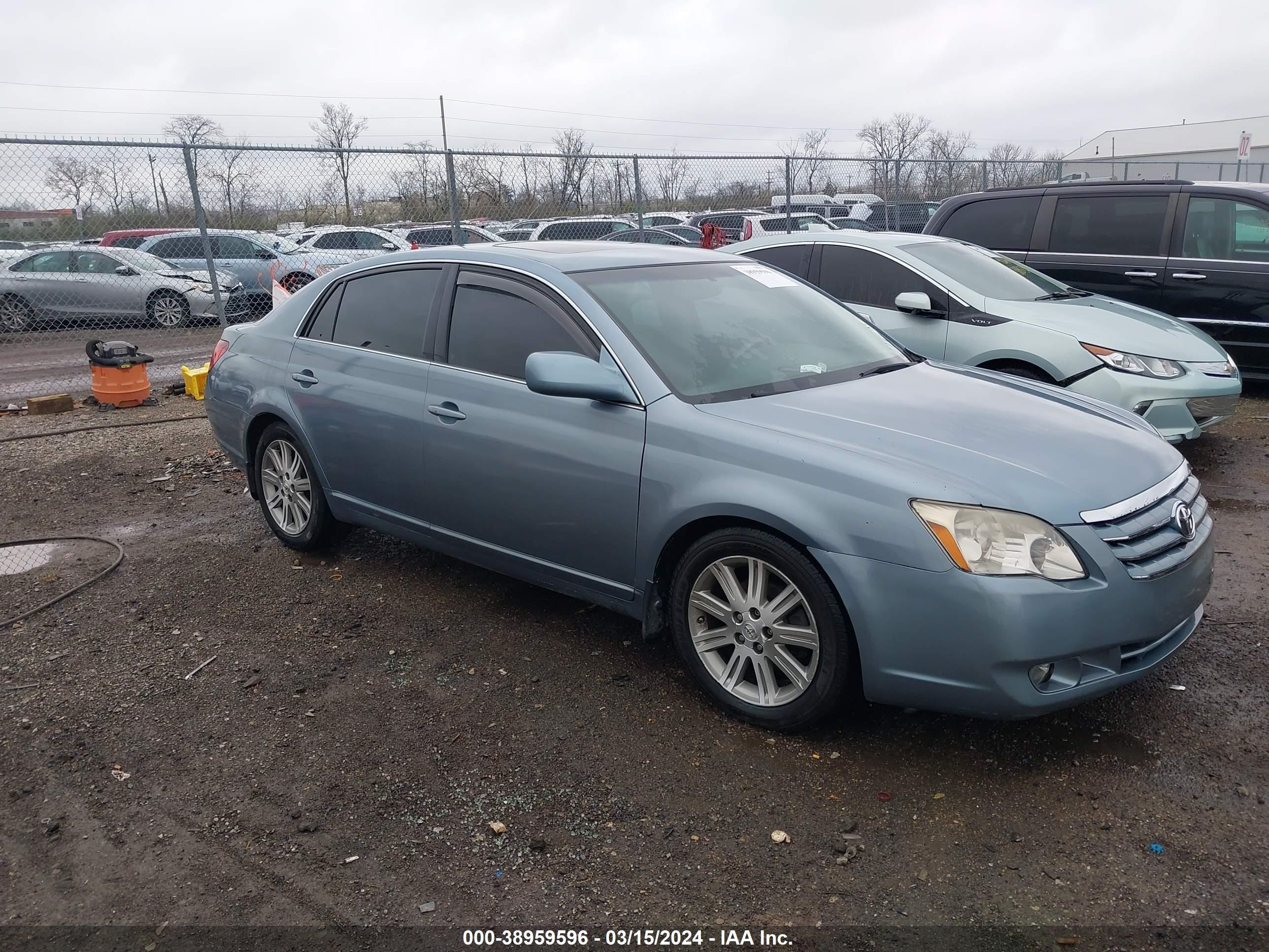 TOYOTA AVALON 2007 4t1bk36bx7u217275