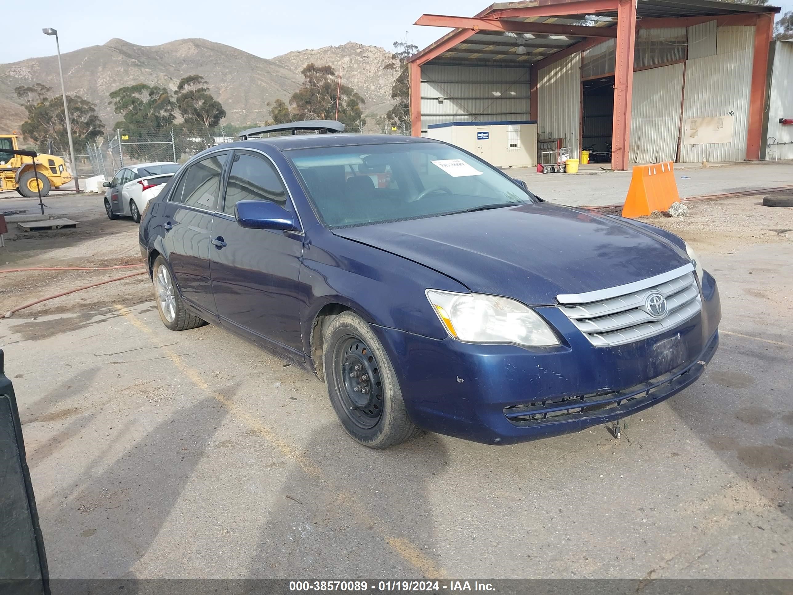 TOYOTA AVALON 2007 4t1bk36bx7u225831