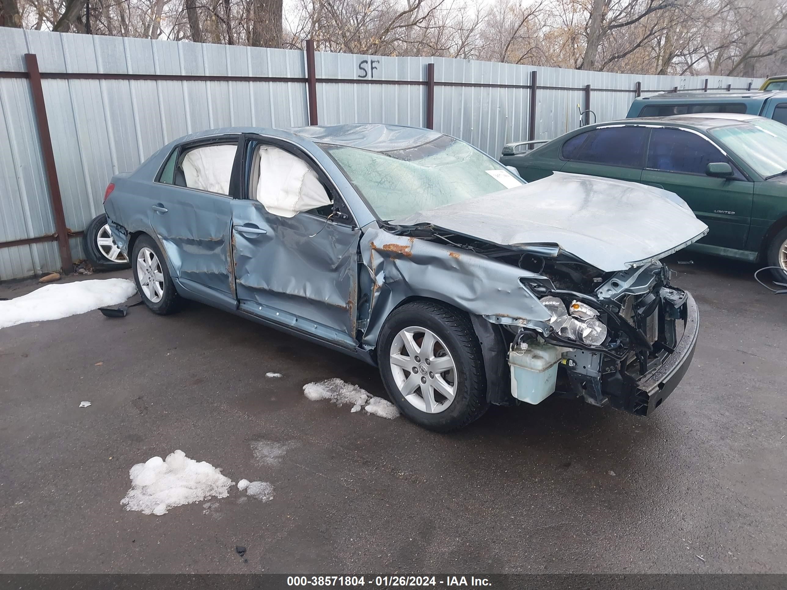 TOYOTA AVALON 2008 4t1bk36bx8u258667