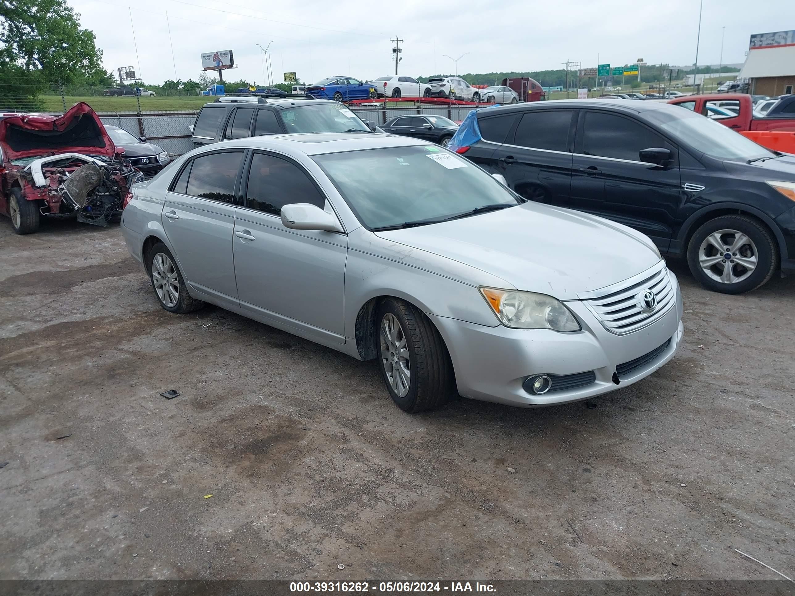 TOYOTA AVALON 2008 4t1bk36bx8u282306