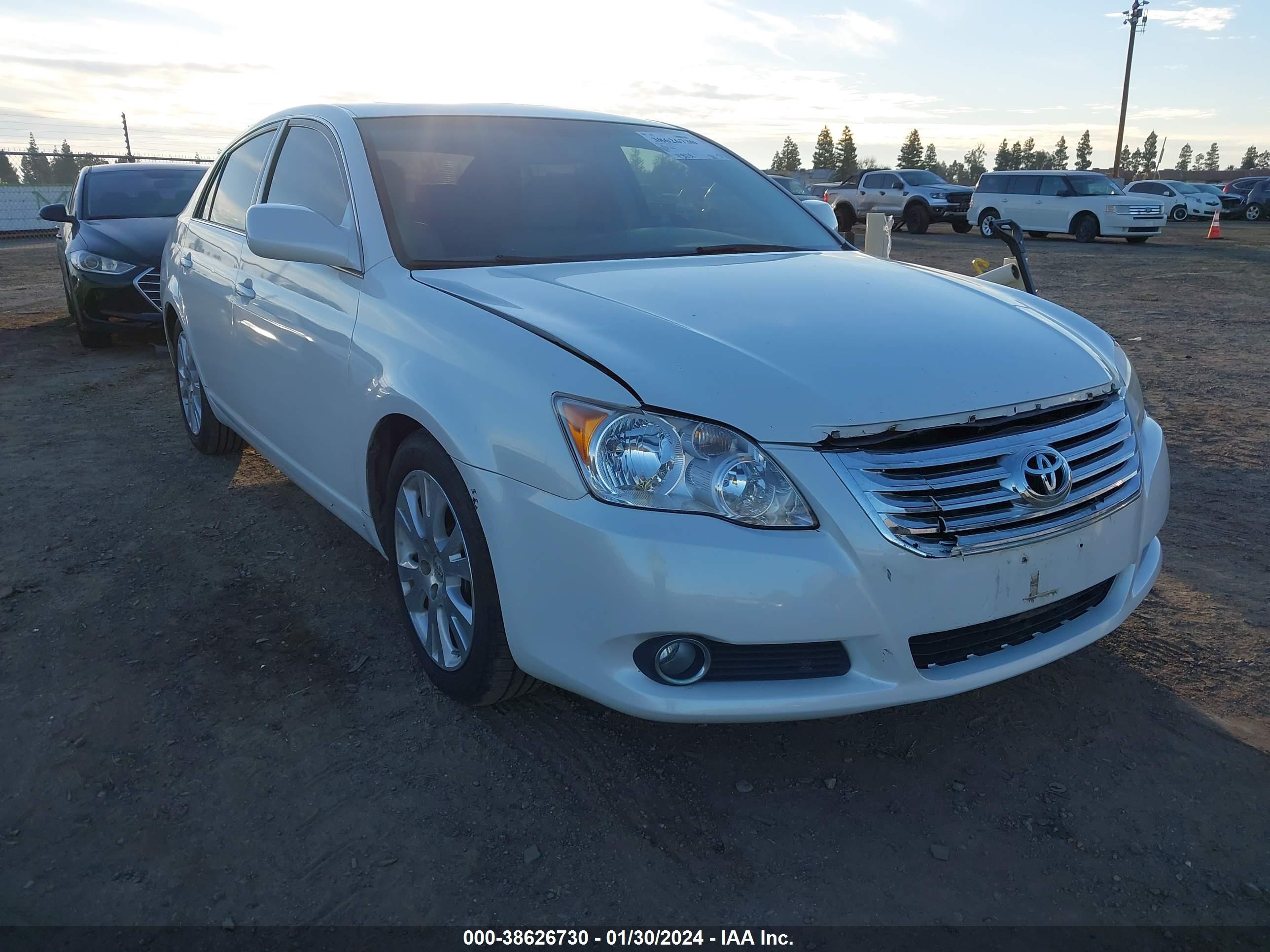 TOYOTA AVALON 2008 4t1bk36bx8u317278