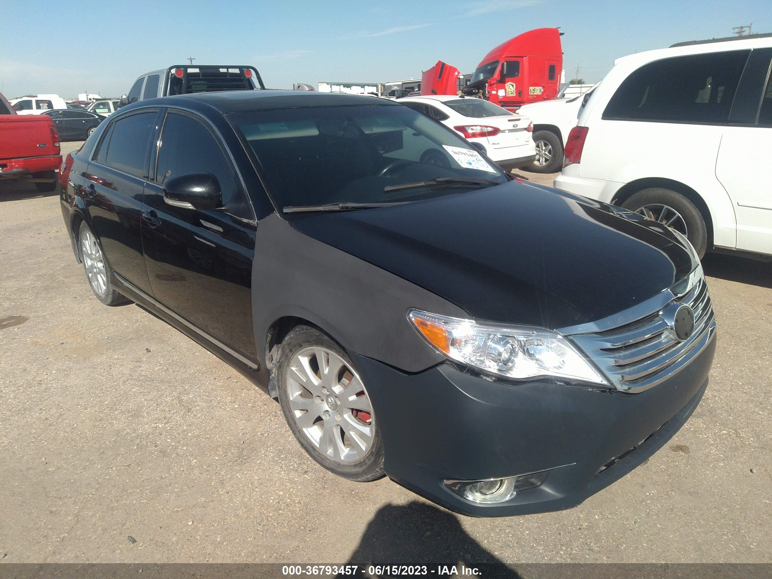 TOYOTA AVALON 2012 4t1bk3db0cu446044