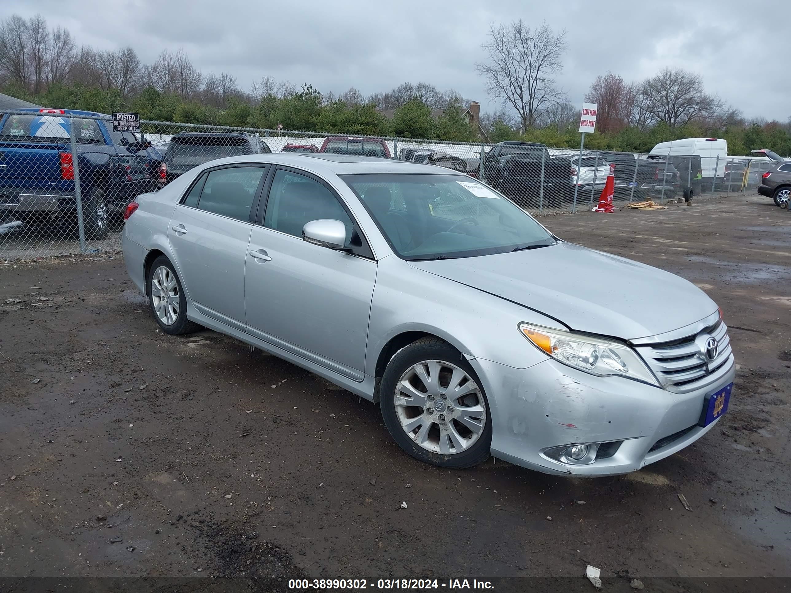 TOYOTA AVALON 2012 4t1bk3db0cu455231