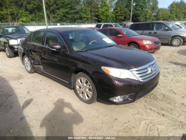 TOYOTA AVALON 2011 4t1bk3db1bu378108