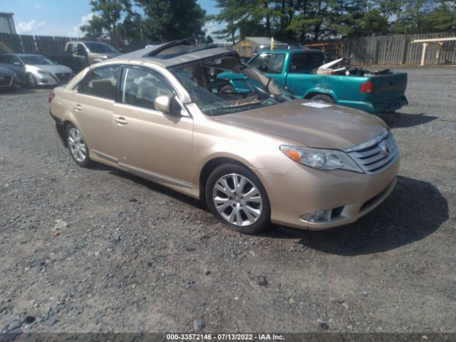 TOYOTA AVALON 2011 4t1bk3db1bu385690