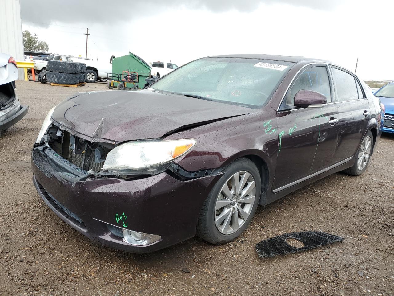 TOYOTA AVALON 2011 4t1bk3db1bu396480