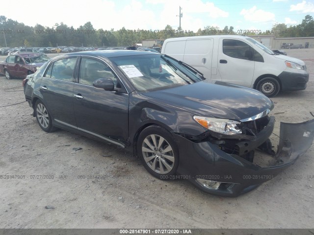 TOYOTA AVALON 2011 4t1bk3db1bu407221