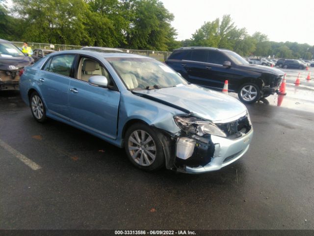 TOYOTA AVALON 2011 4t1bk3db1bu408790